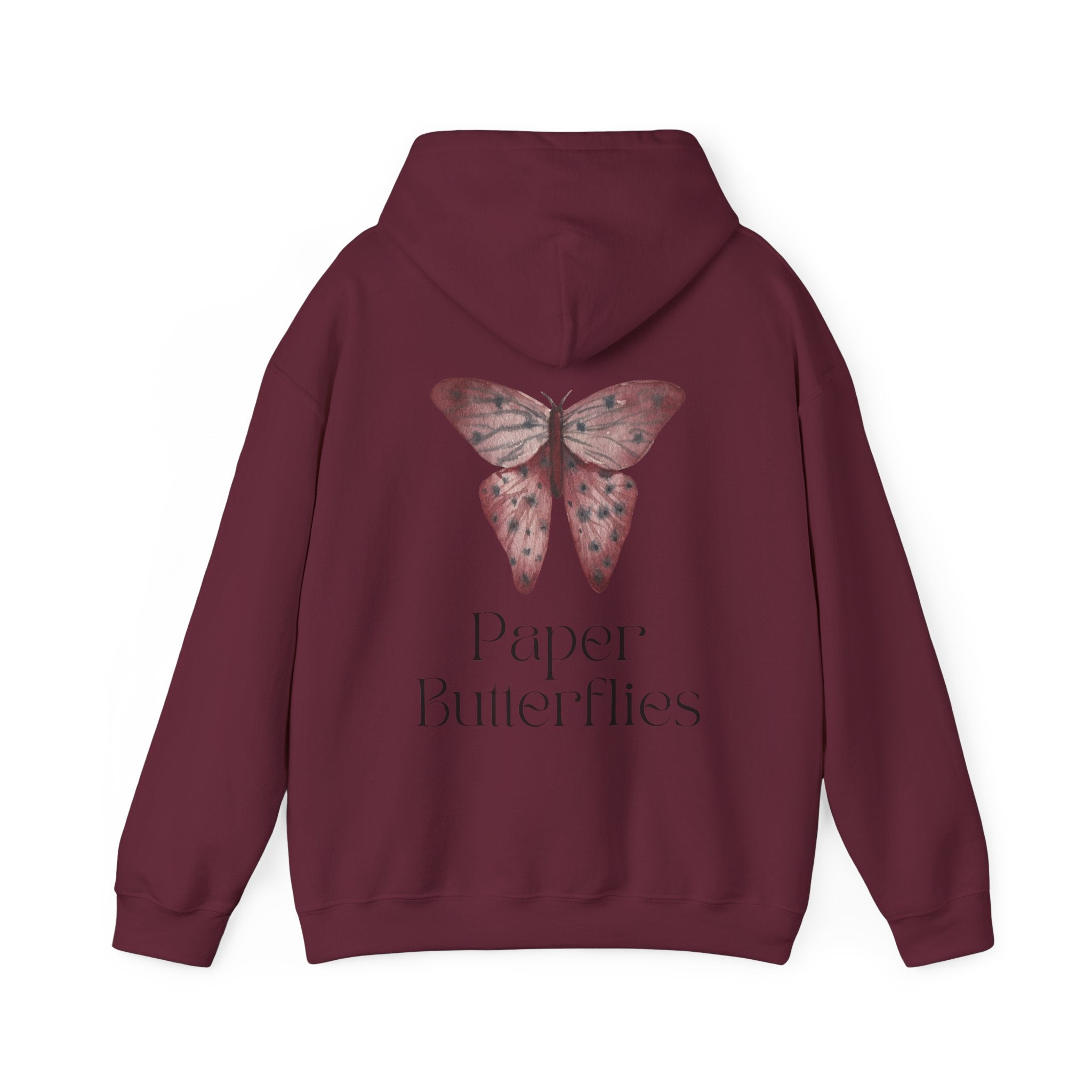 Paper Butterflies Unisex Heavy Blend Hooded Sweatshirt
