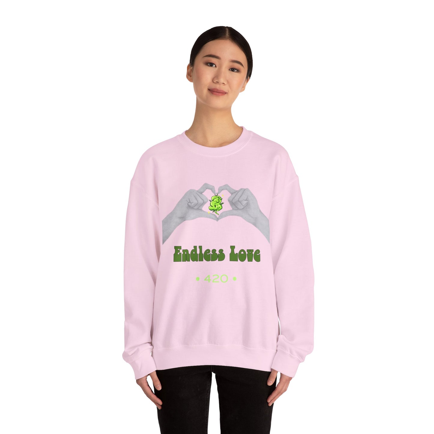 Endless Love Unisex Heavy Blend Crewneck Sweatshirt