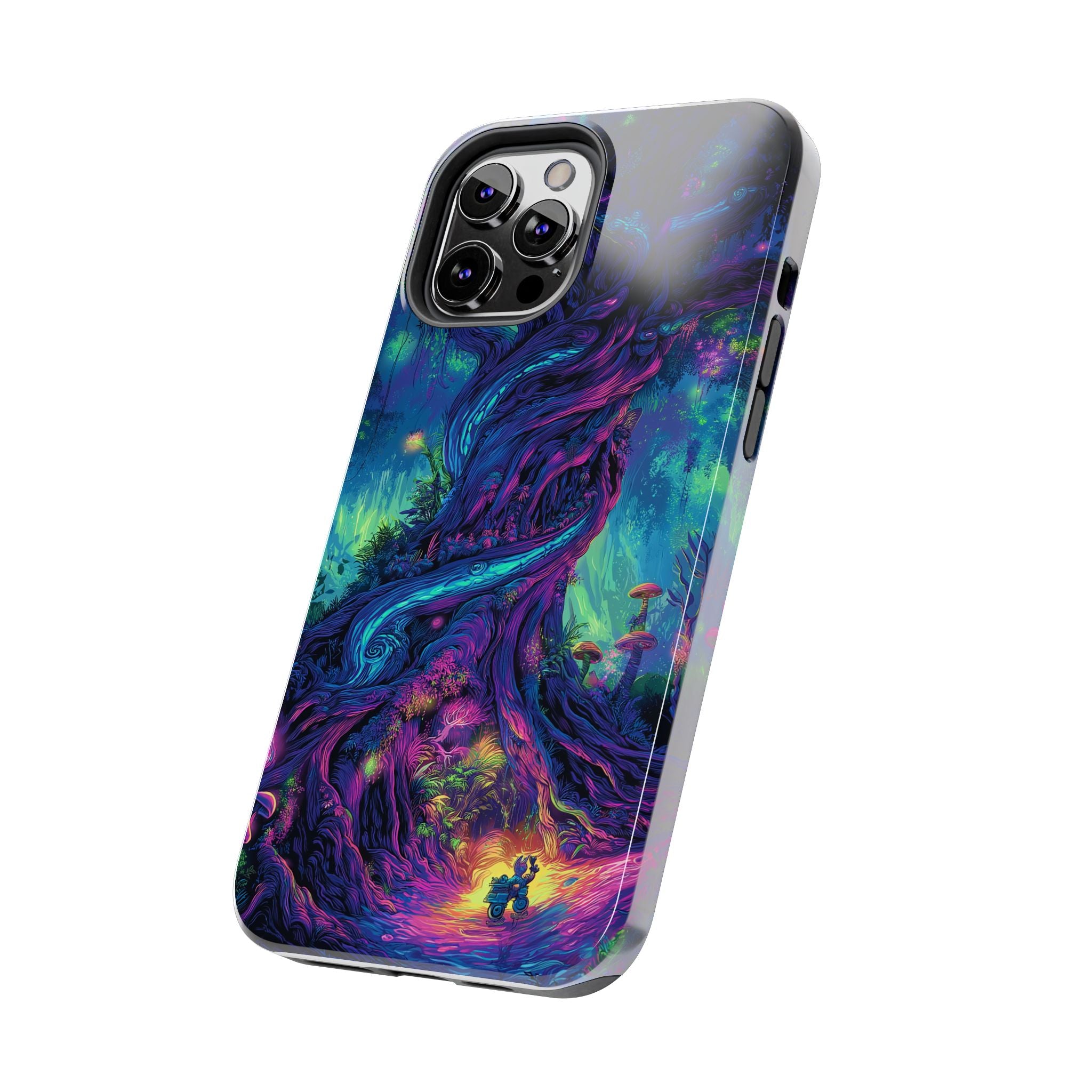 Psychedelic Tree Tough Phone Cases
