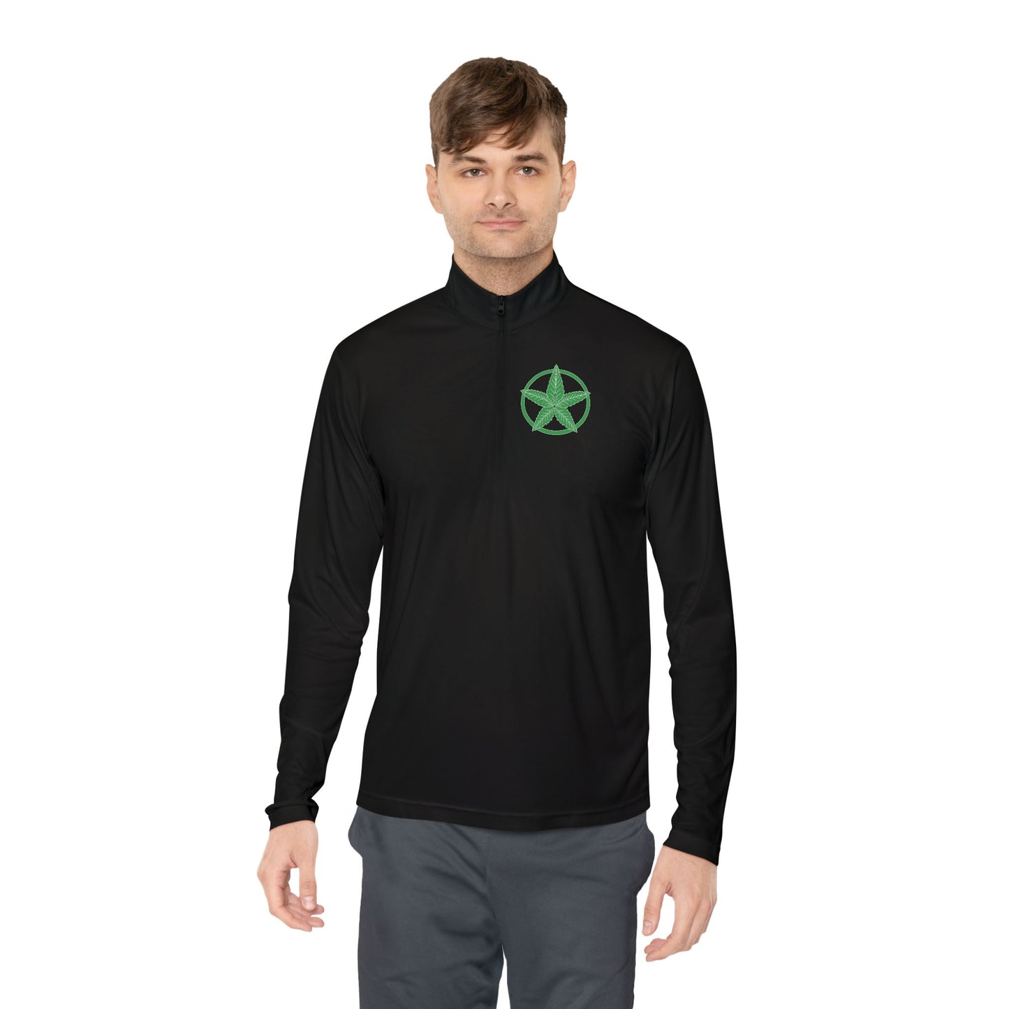 Green Army Unisex Quarter-Zip Pullover