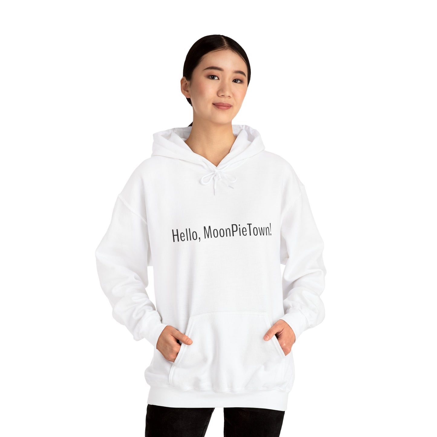 Fun MoonPieTown Hooded Sweatshirt for Casual Wear