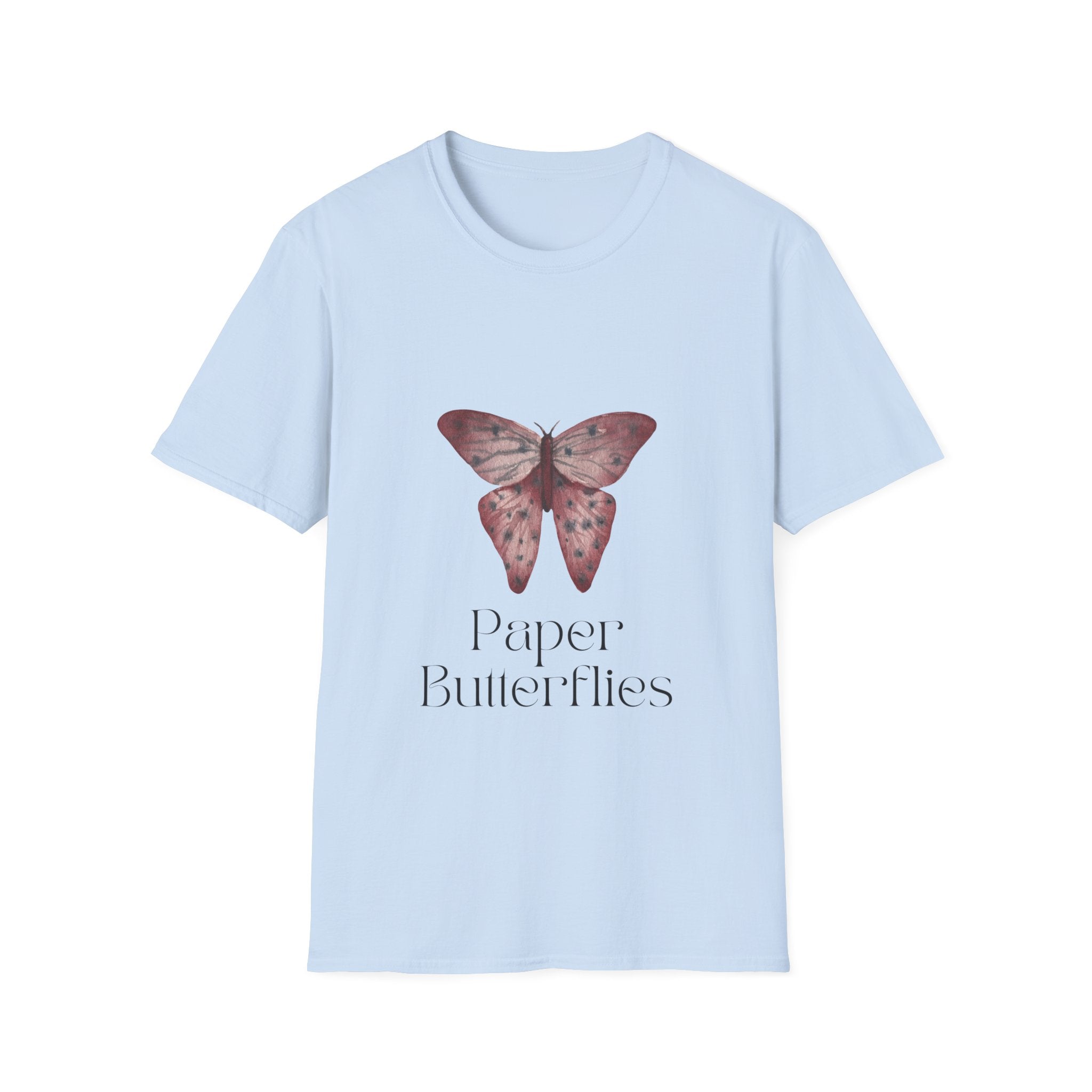 Paper Butterflies Unisex Softstyle T-Shirt