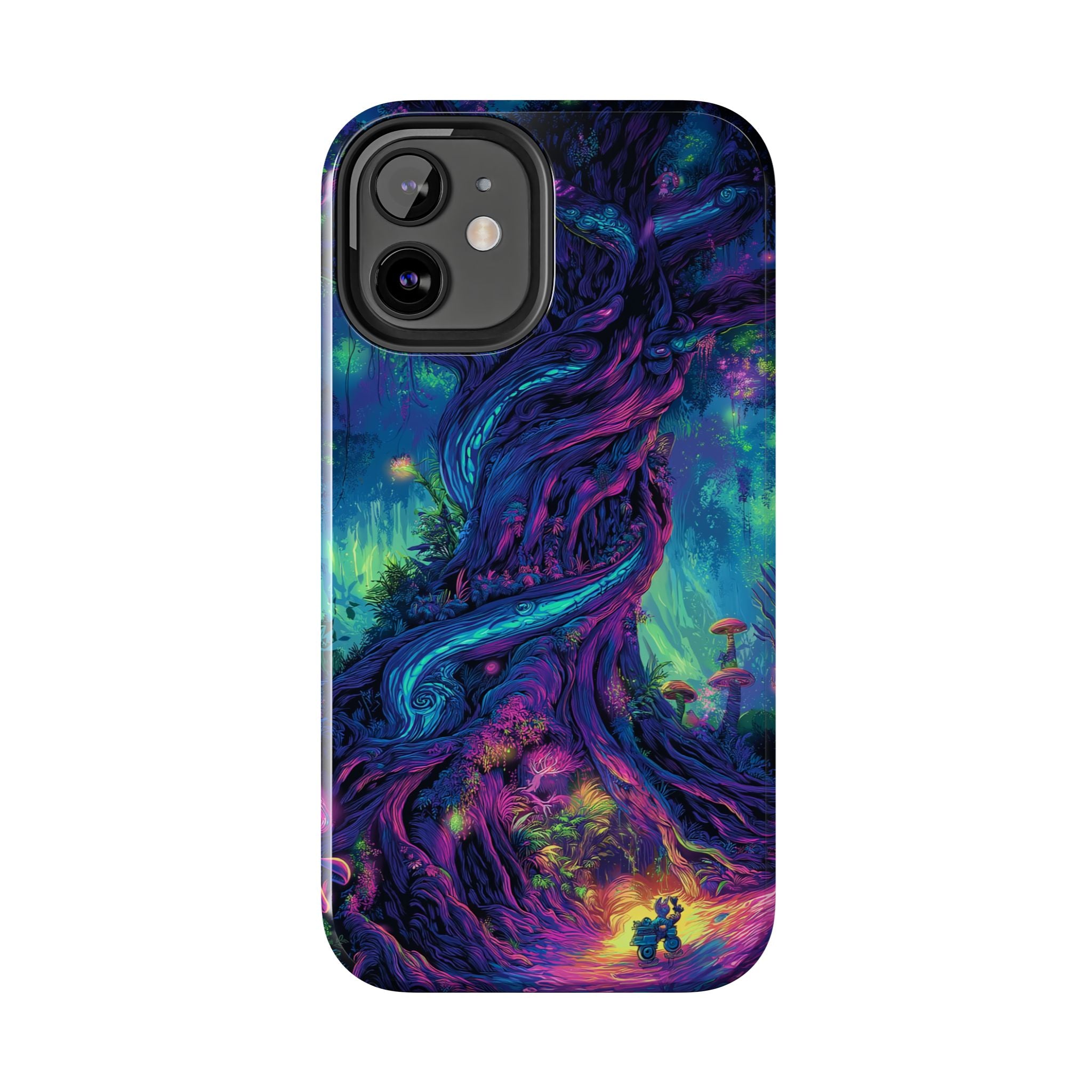 Psychedelic Tree Tough Phone Cases