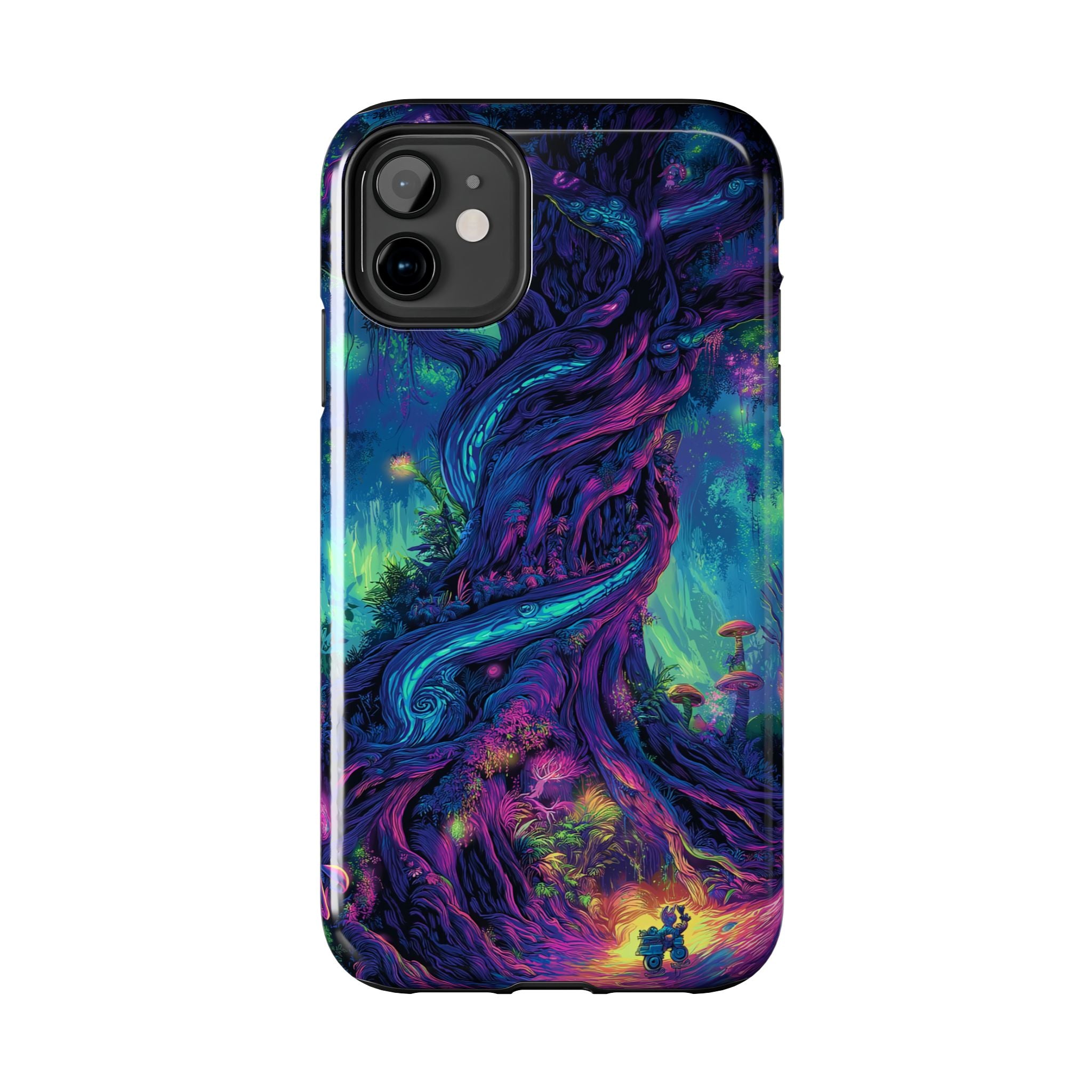 Psychedelic Tree Tough Phone Cases