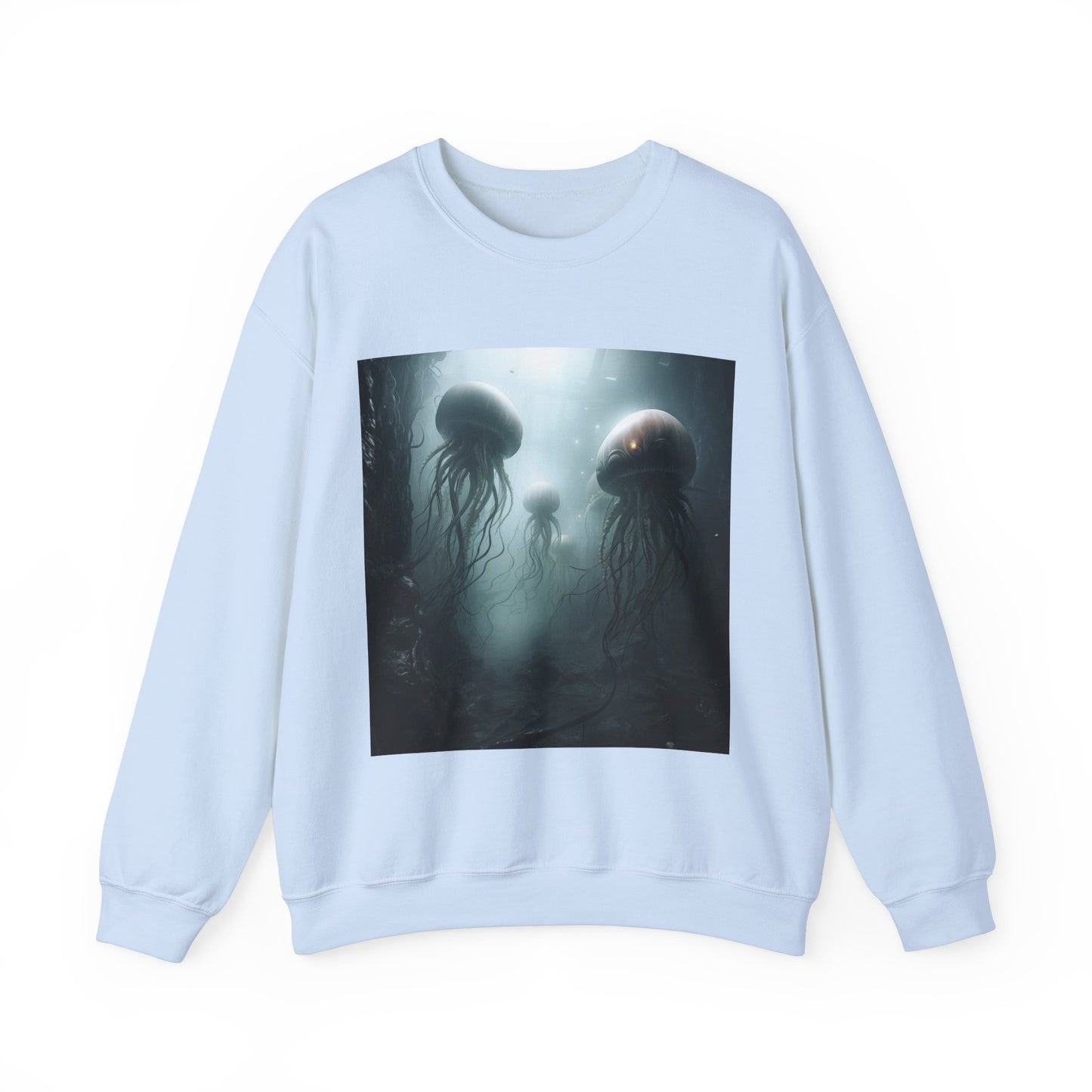 Alien Jellyfish Unisex Heavy Blend Crewneck Sweatshirt