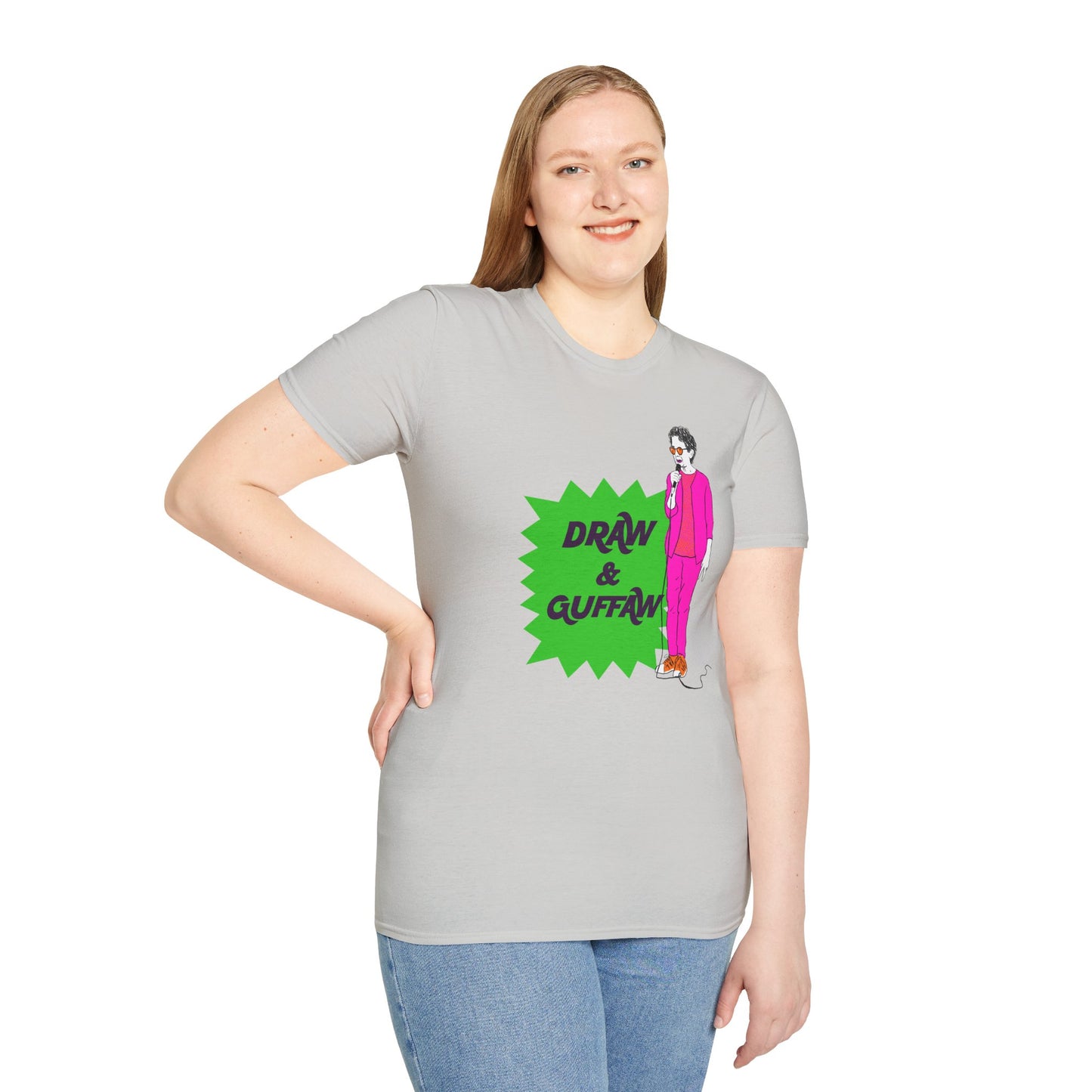 Draw and Guffaw Unisex Softstyle T-Shirt