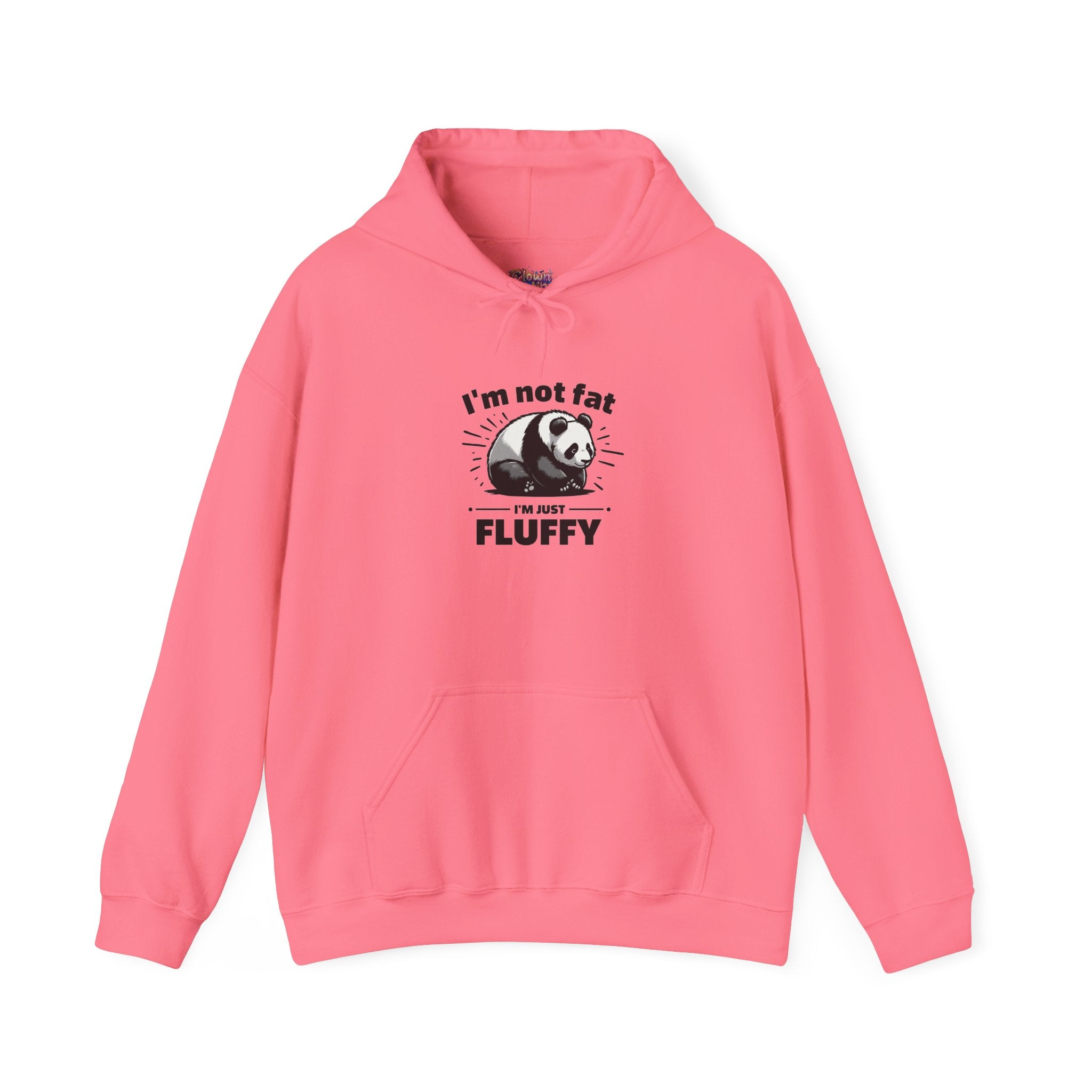 Funny Panda Hoodie - "I'm Not Fat, I'm Just Fluffy"