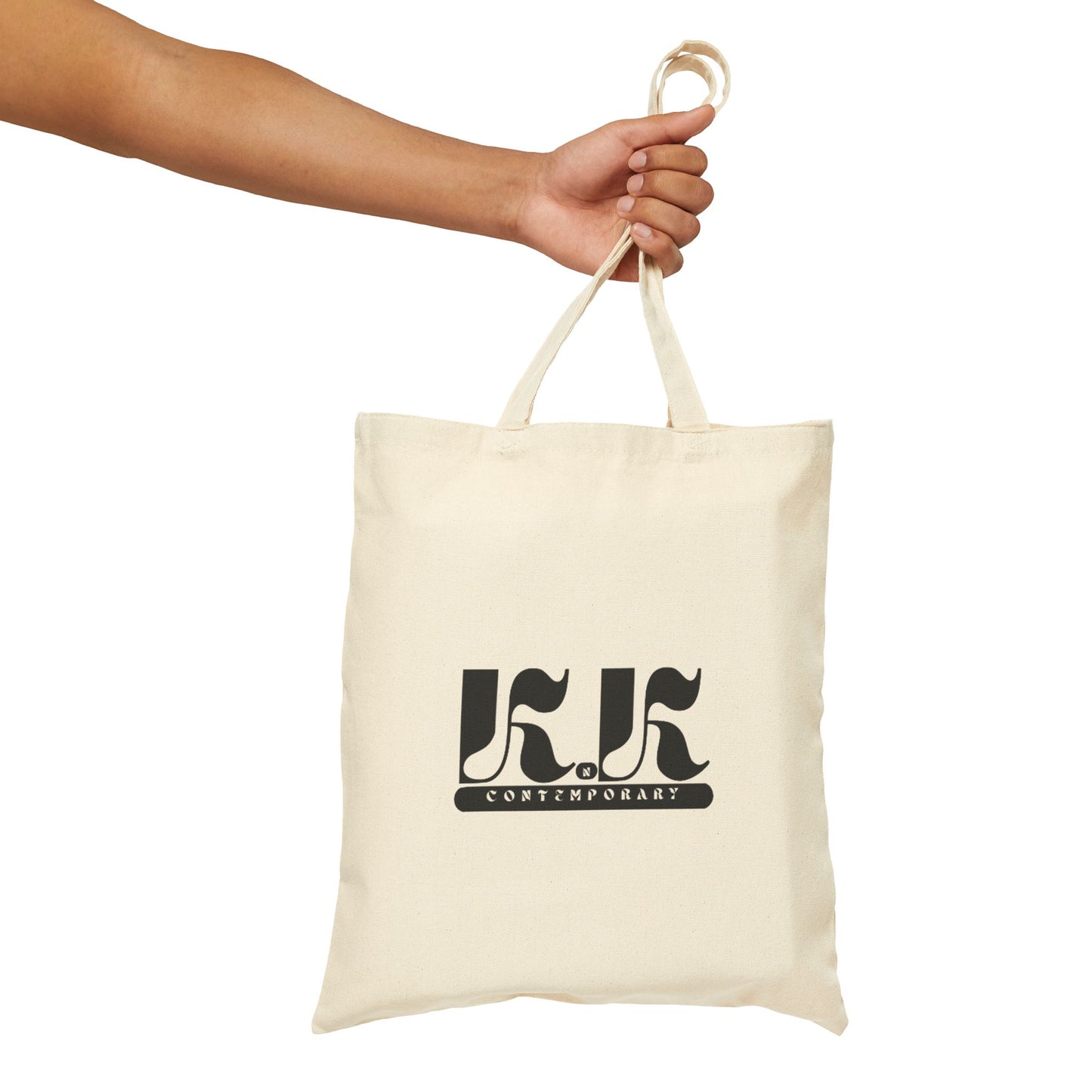 KnK Stylish Cotton Canvas Tote Bag - Contemporary Design