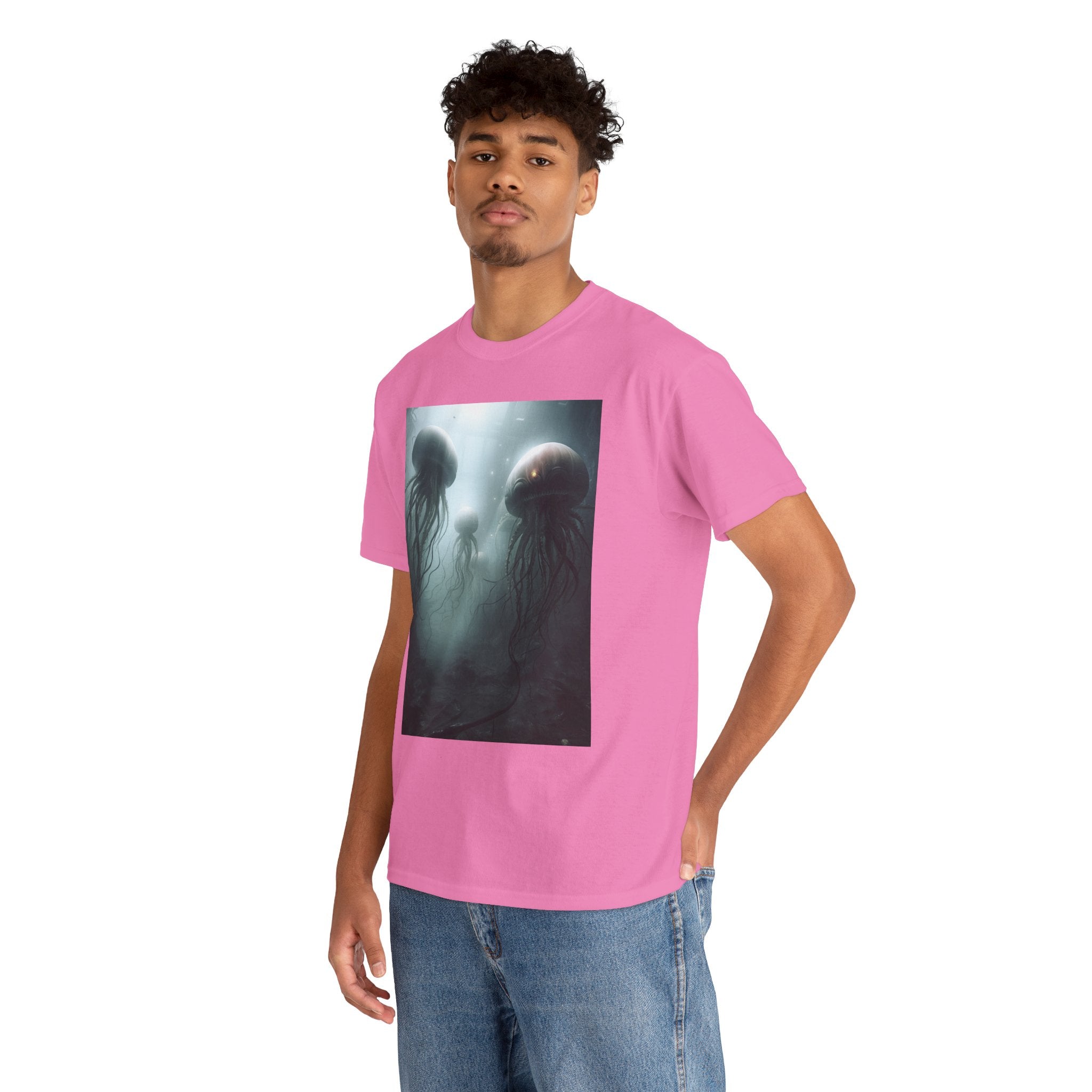 Alien Jellyfish Unisex Heavy Cotton Tee