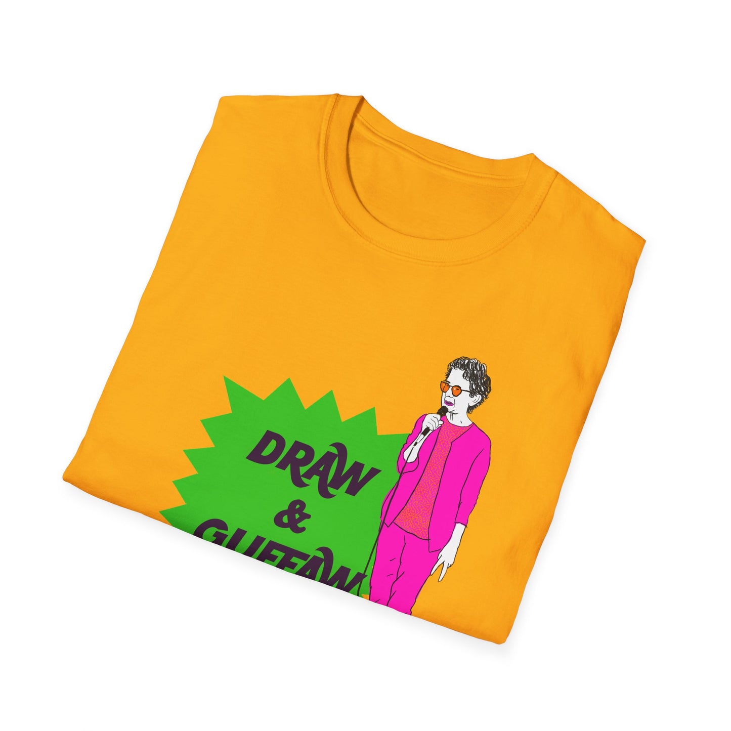 Draw and Guffaw Unisex Softstyle T-Shirt