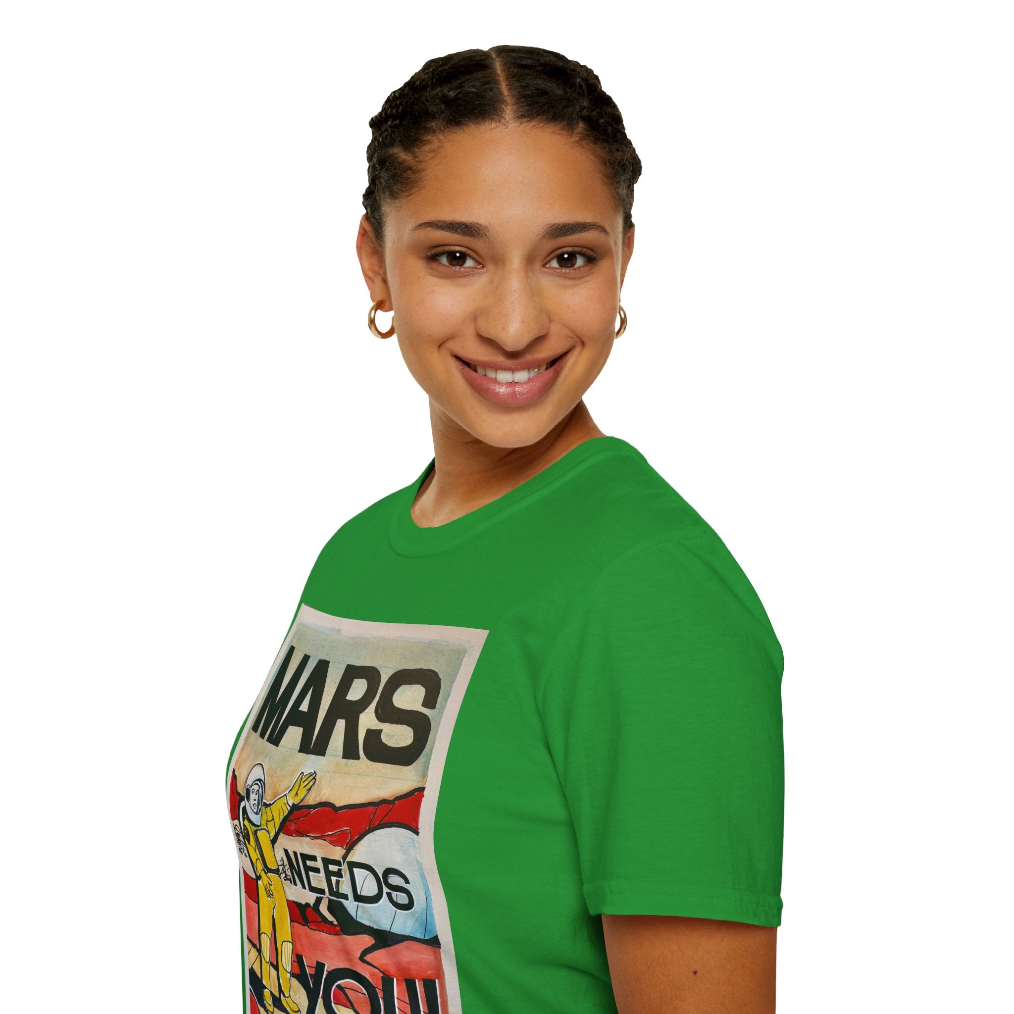 Mars Needs You Unisex Softstyle T-Shirt