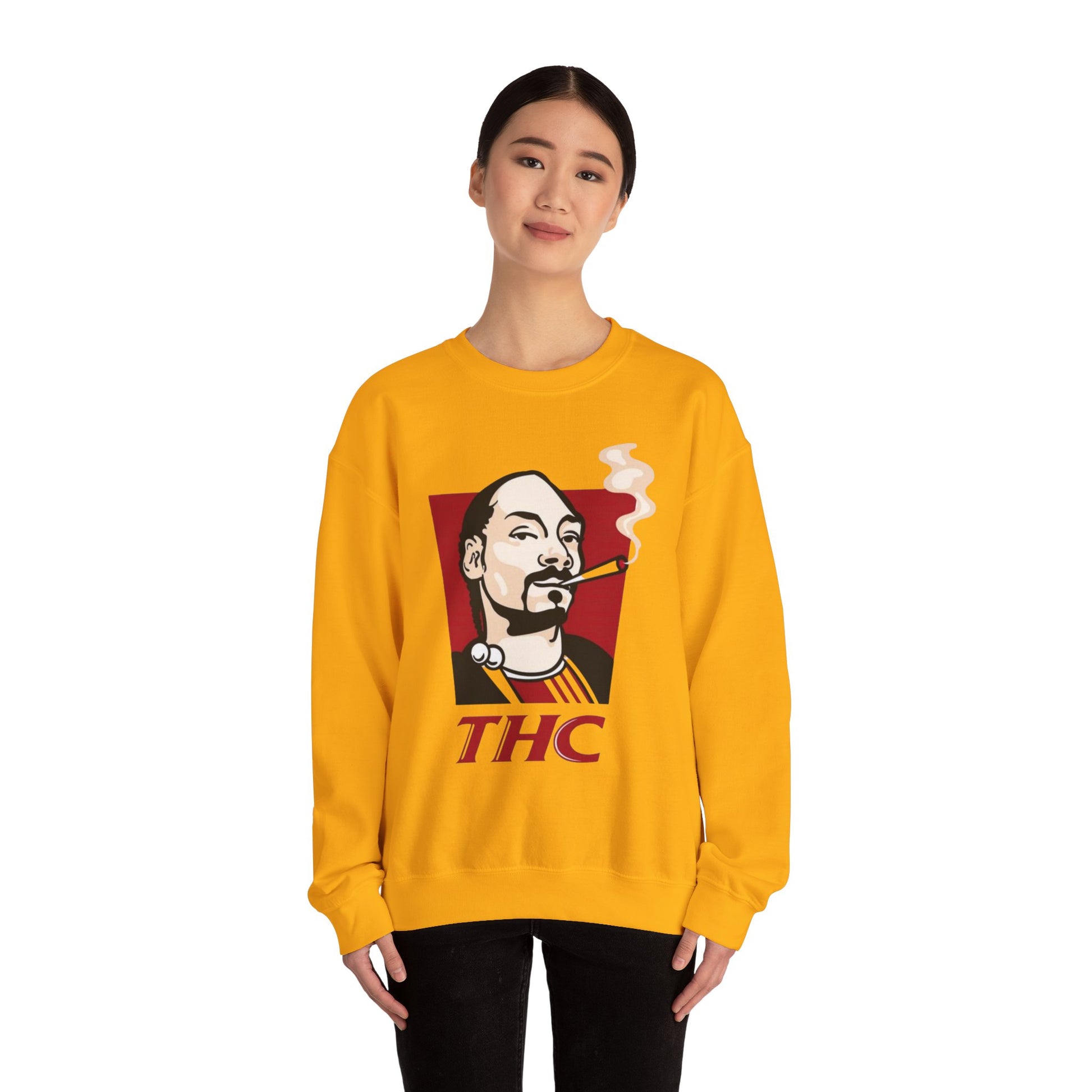 Bucket Love Graphic Crewneck Sweatshirt - Cozy Vintage Style for Chill Vibes