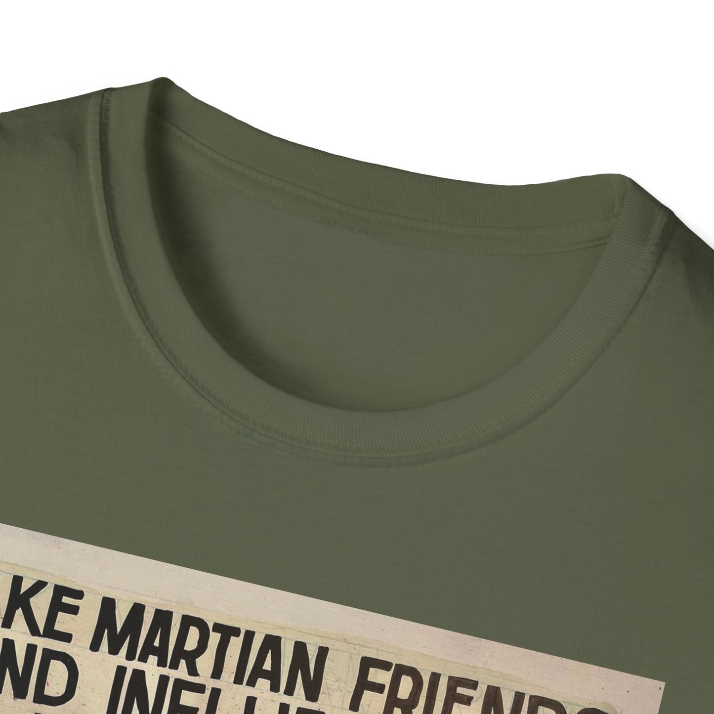Mars Aliens Unisex Softstyle T-Shirt