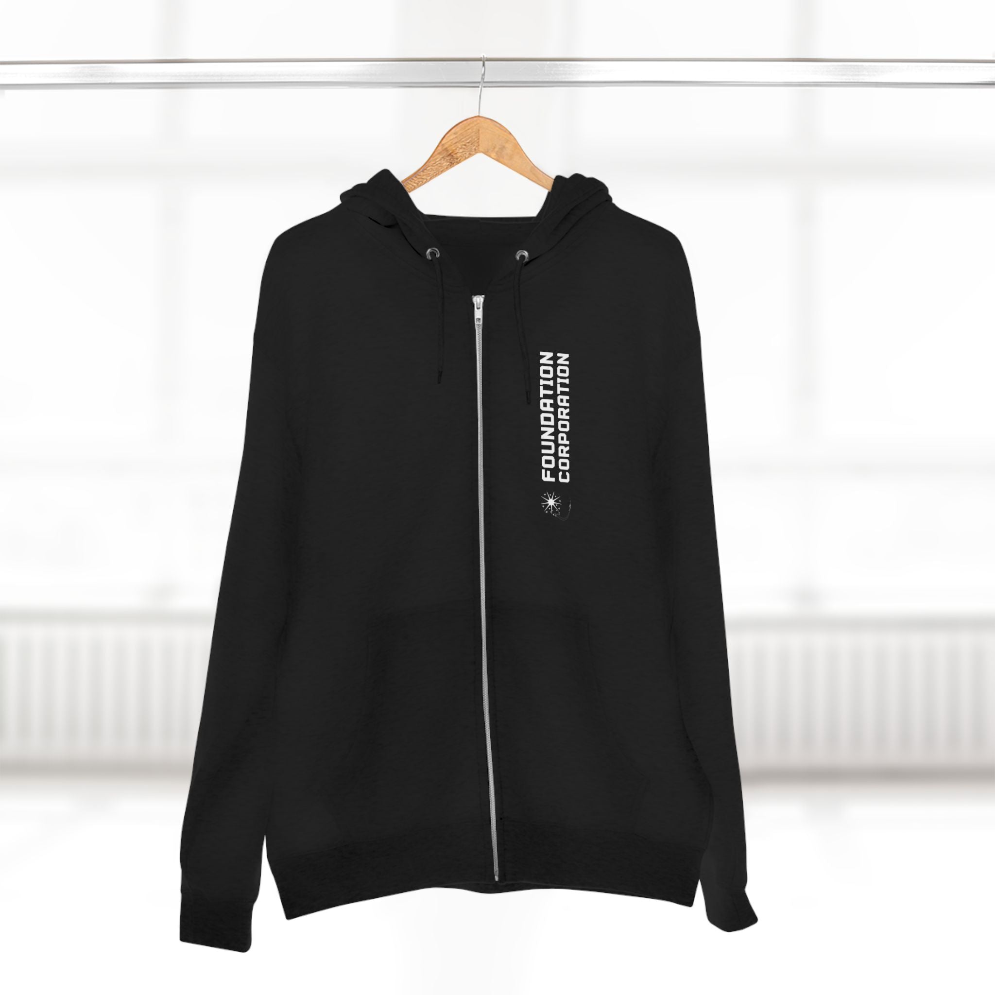 FC Màaz African Zip Hoodie — Vintage Astronauts Graphic Zip-Up Hoodie