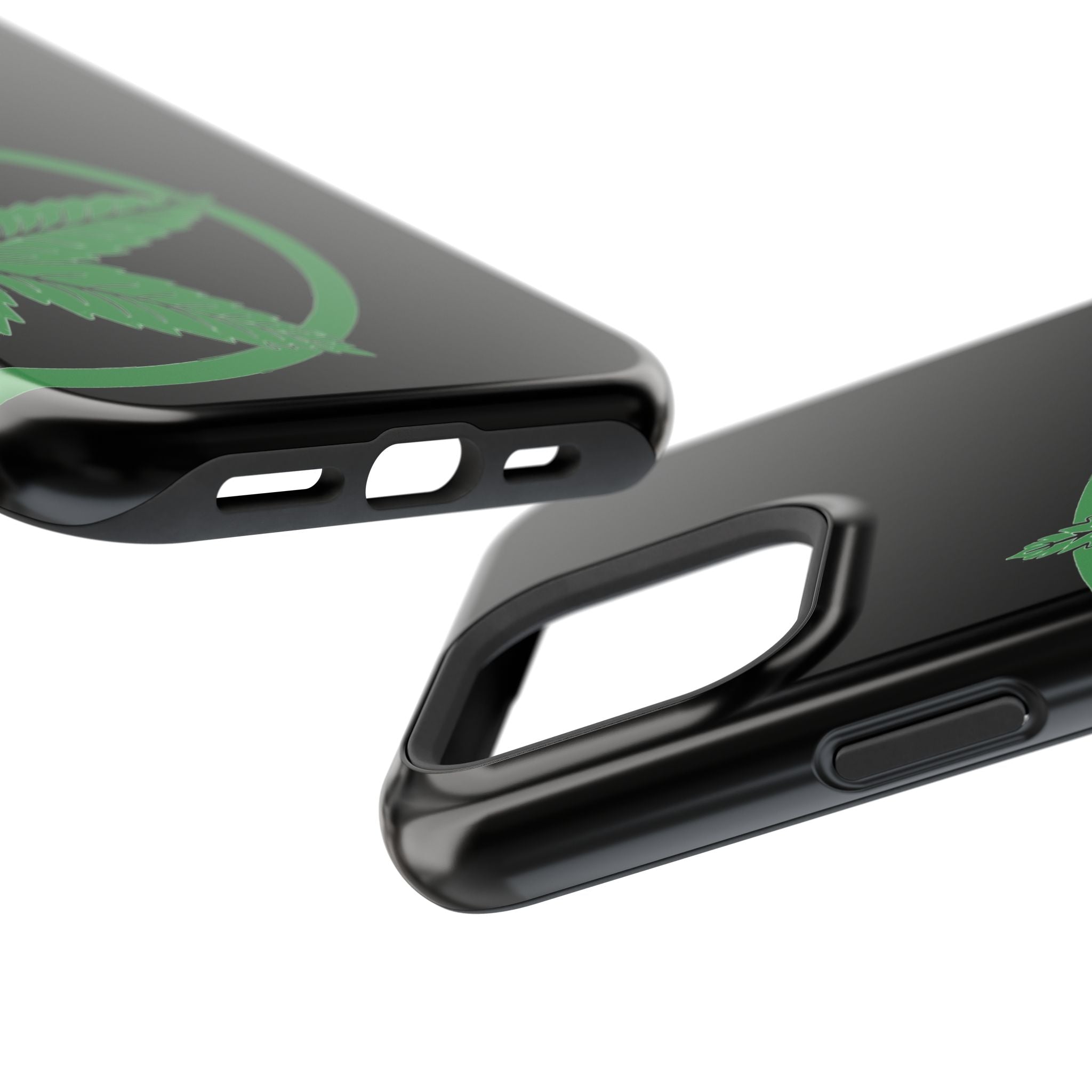 Green Army Half Star Leaf MagSafe Tough Cases