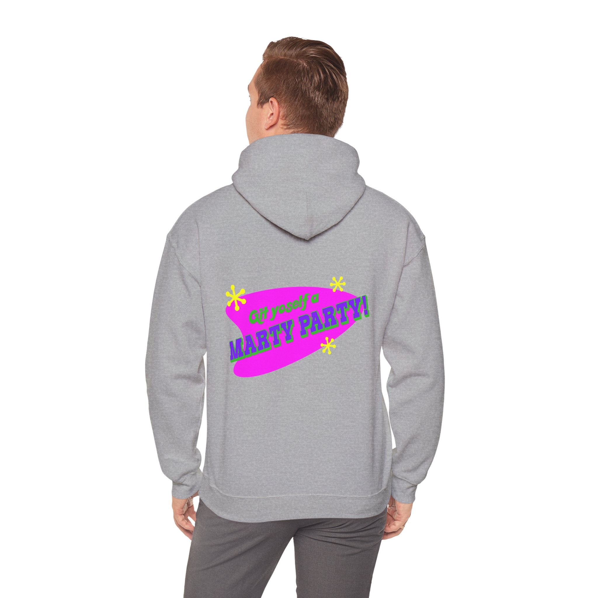 Marty Party Unisex Heavy Blend Hooded Sweatshirt