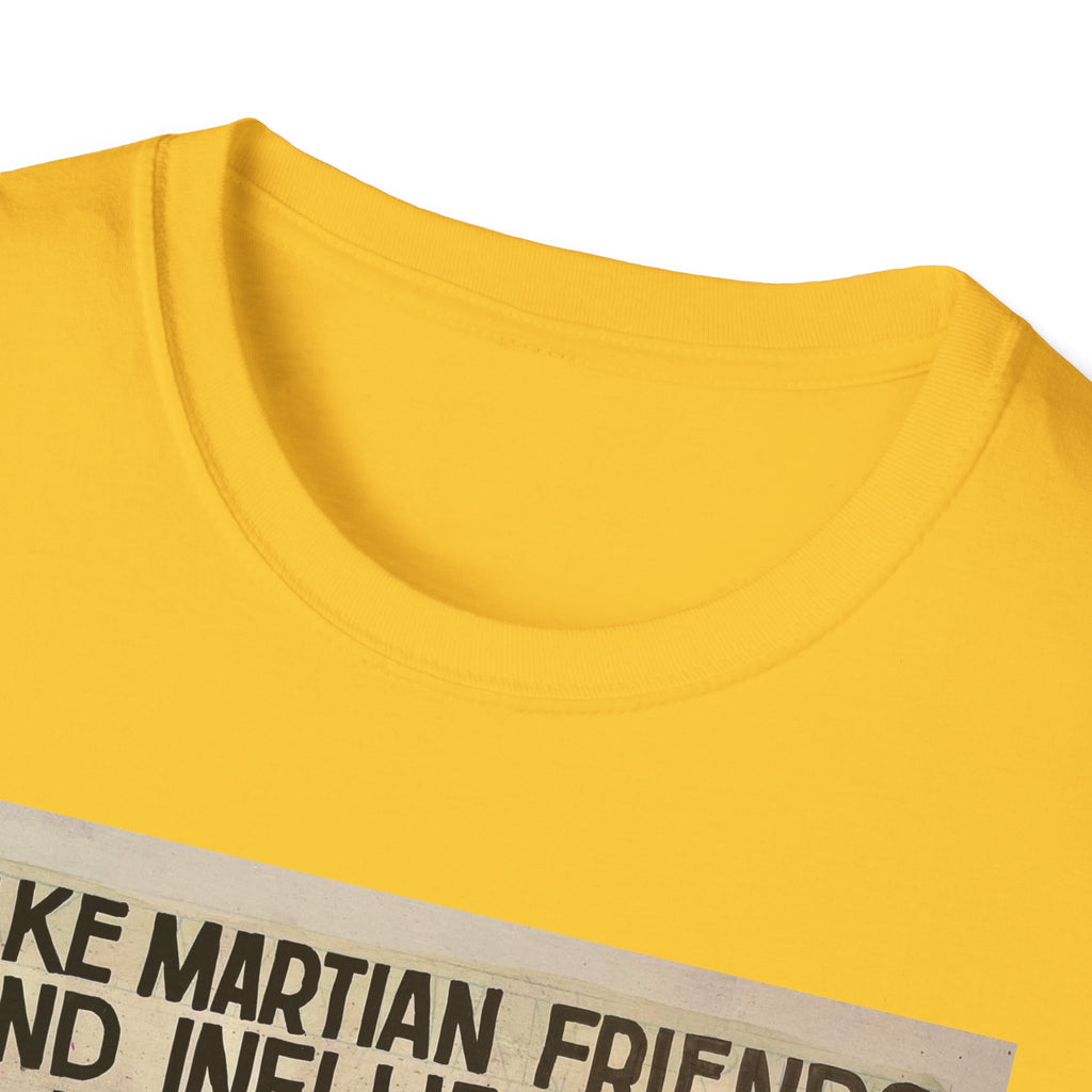 Mars Aliens Unisex Softstyle T-Shirt
