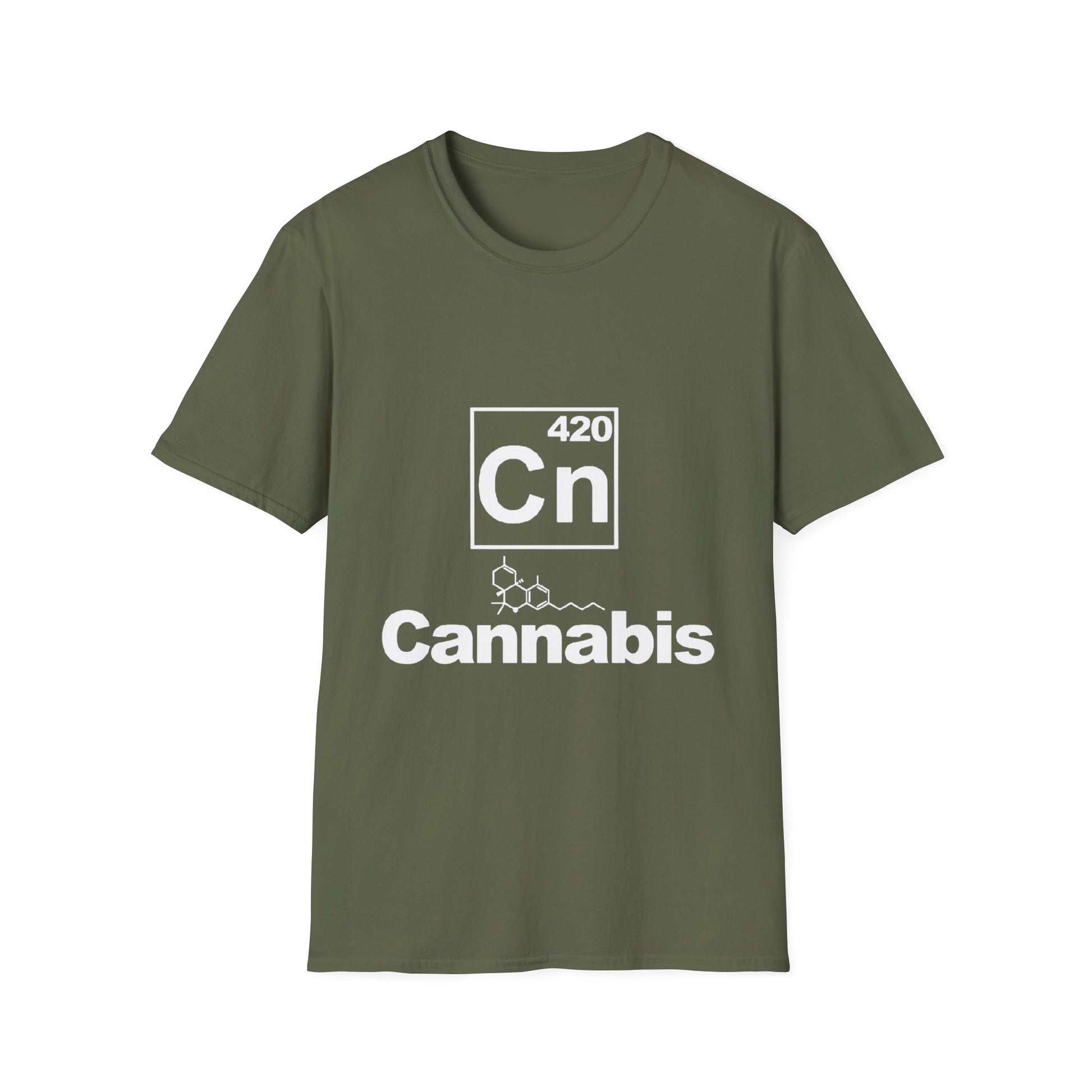 420 Cannabis Chemistry Unisex Softstyle T-Shirt