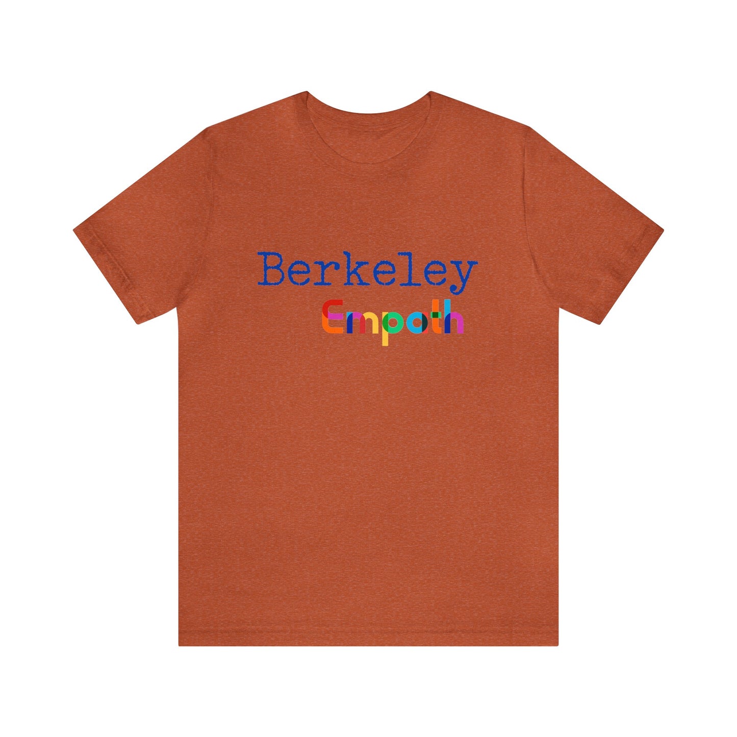 Berkeley Empath Blue Logo Unisex Jersey Short Sleeve Tee