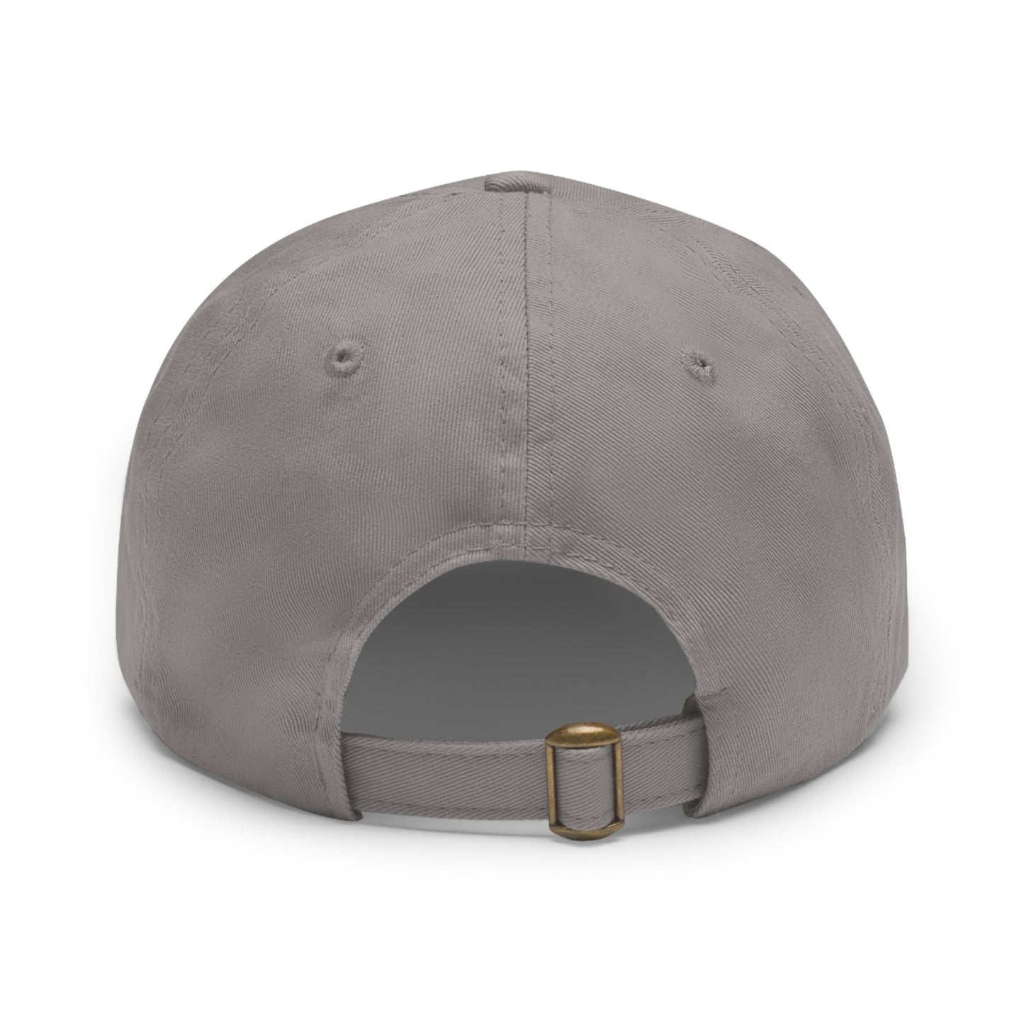 Marty Party Dad Hat with Leather Patch (Rectangle)