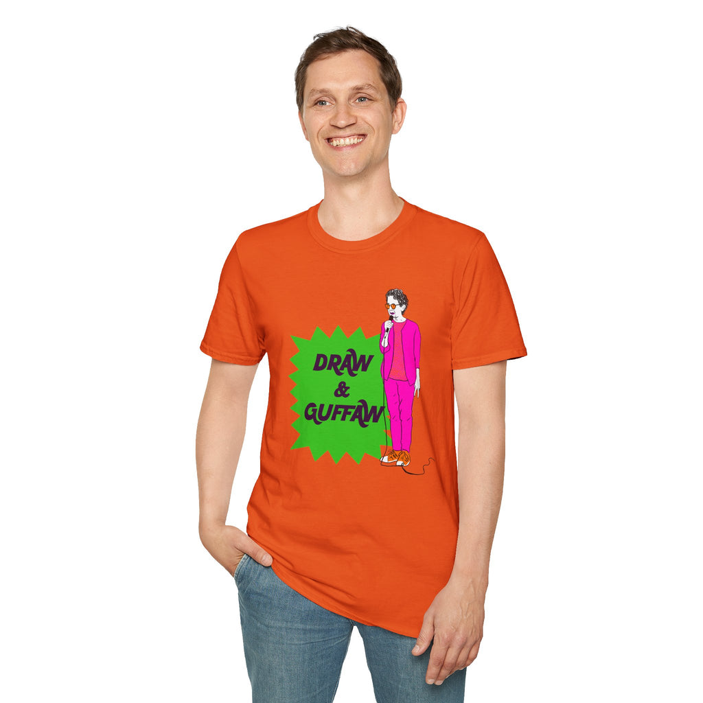 Draw and Guffaw Unisex Softstyle T-Shirt