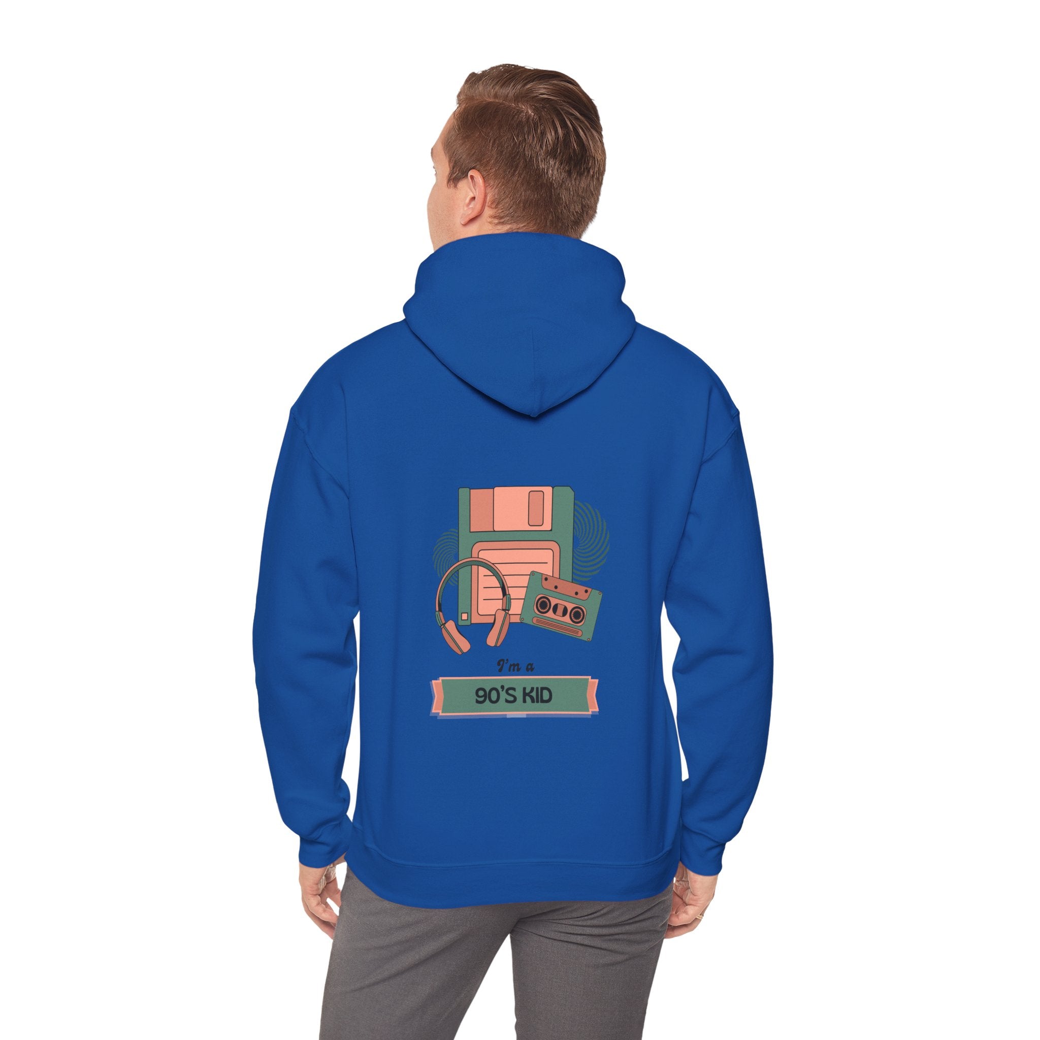 90s Kid Unisex Heavy Blend Hooded Sweatshirt