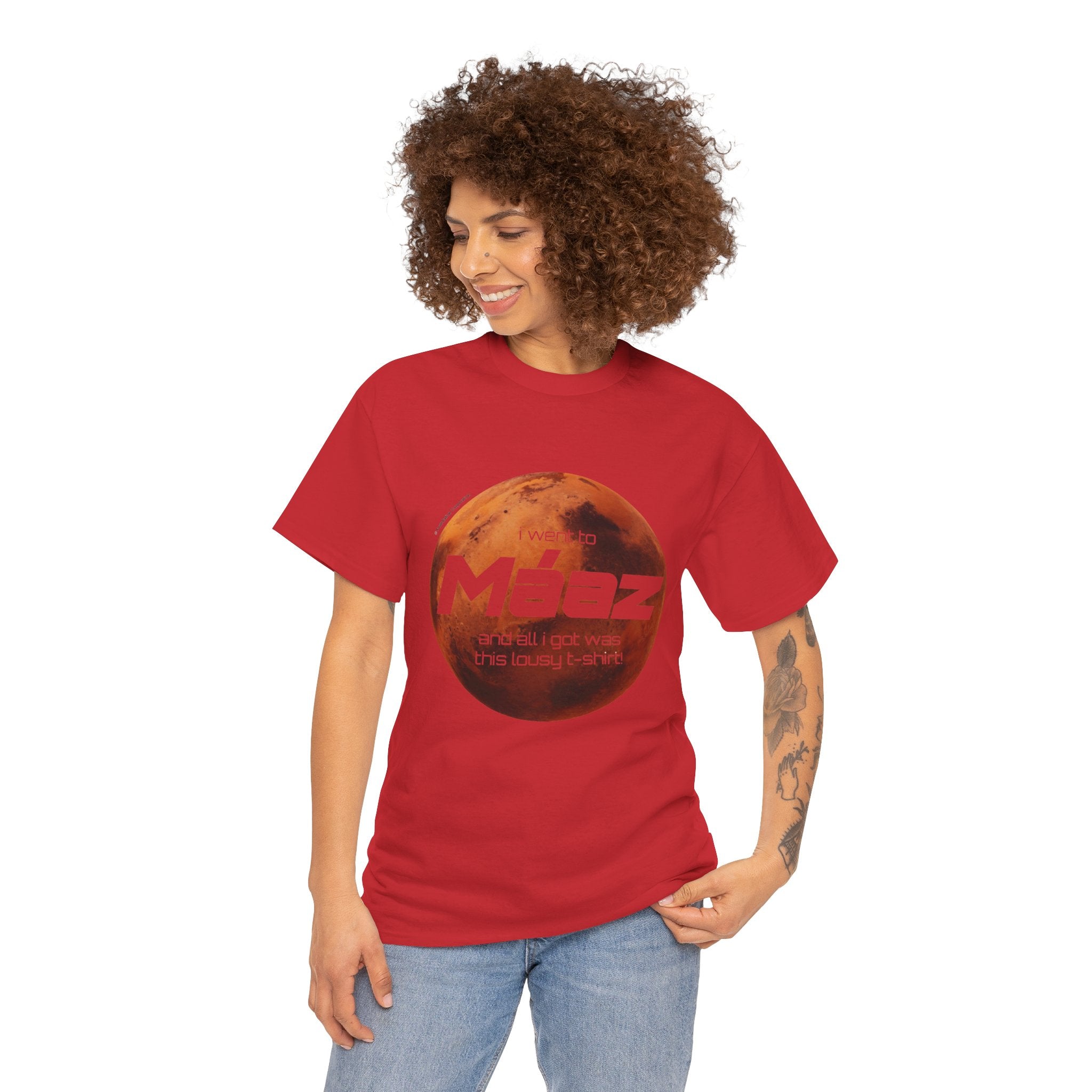 Went To Mars Unisex Heavy Cotton Tee