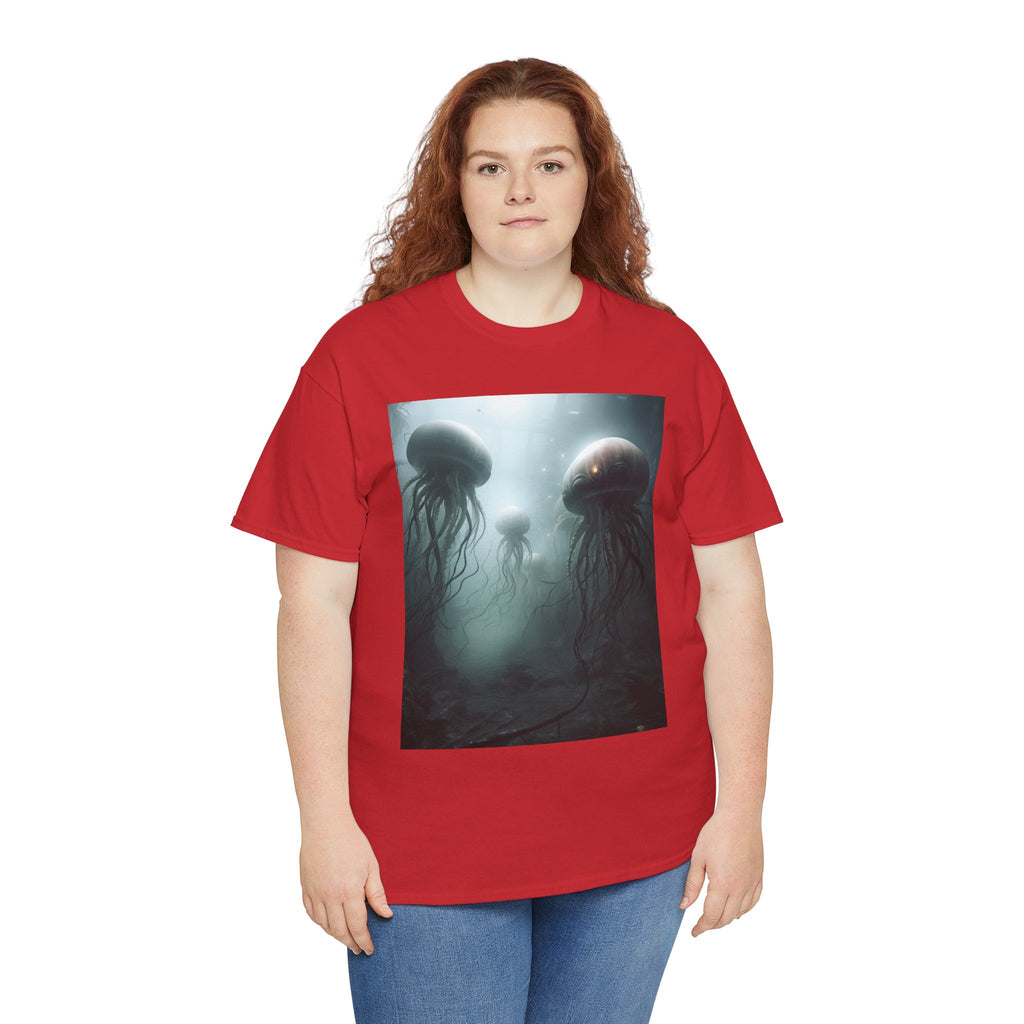 Alien Jellyfish Unisex Heavy Cotton Tee
