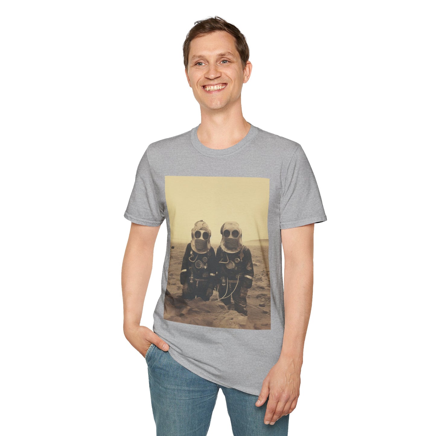 Mars Martians Unisex Softstyle T-Shirt