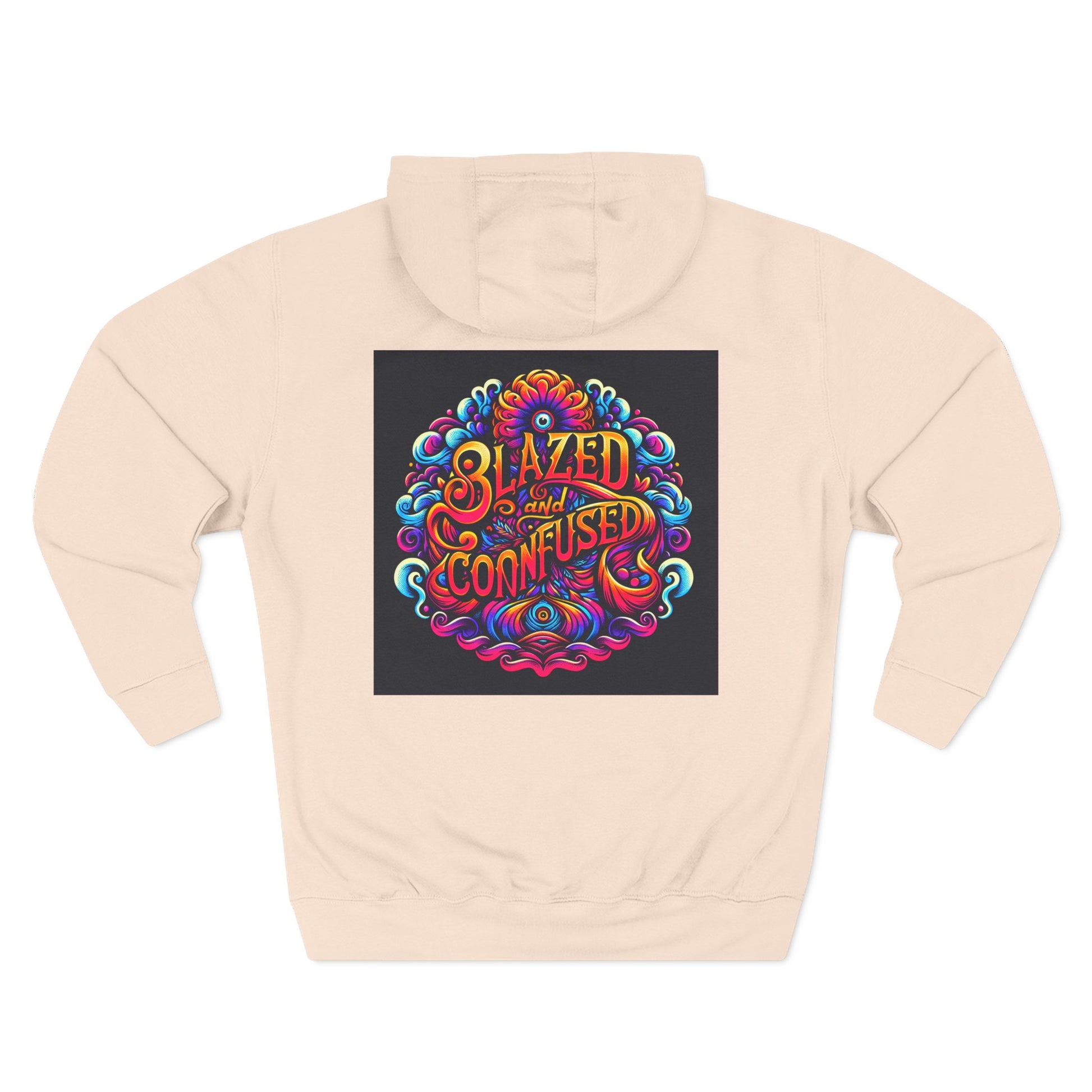 Blazed and Confused Three-Panel Fleece Hoodie