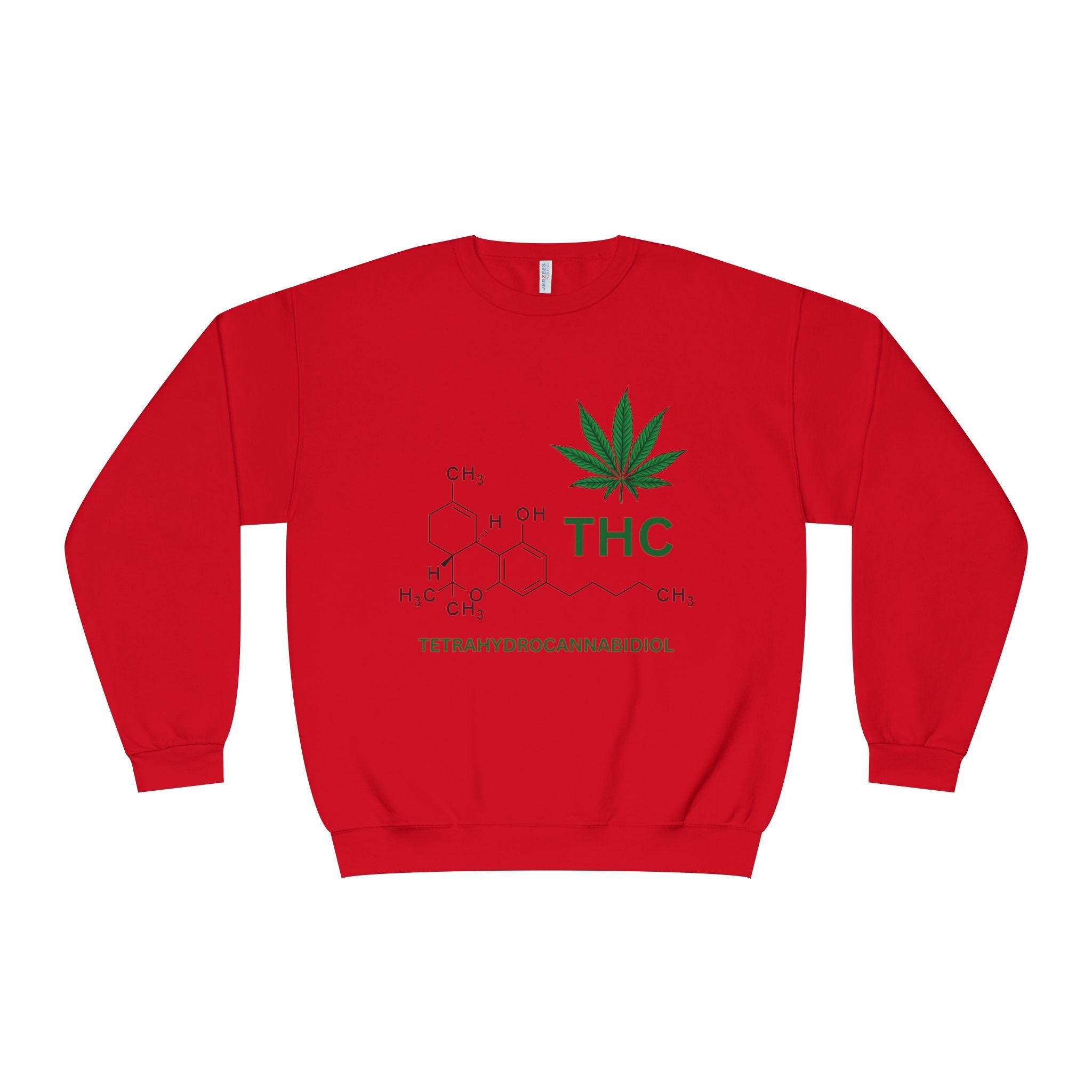 THC Molecule Unisex NuBlend Crewneck Sweatshirt