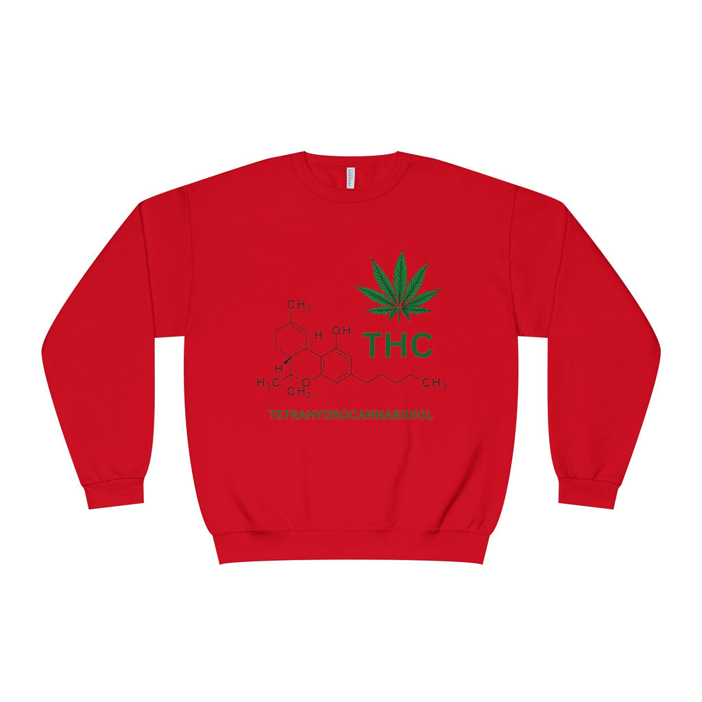 THC Molecule Unisex NuBlend Crewneck Sweatshirt