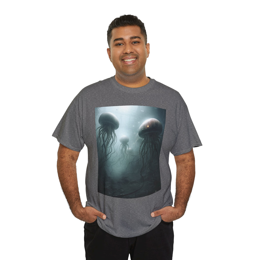 Alien Jellyfish Unisex Heavy Cotton Tee
