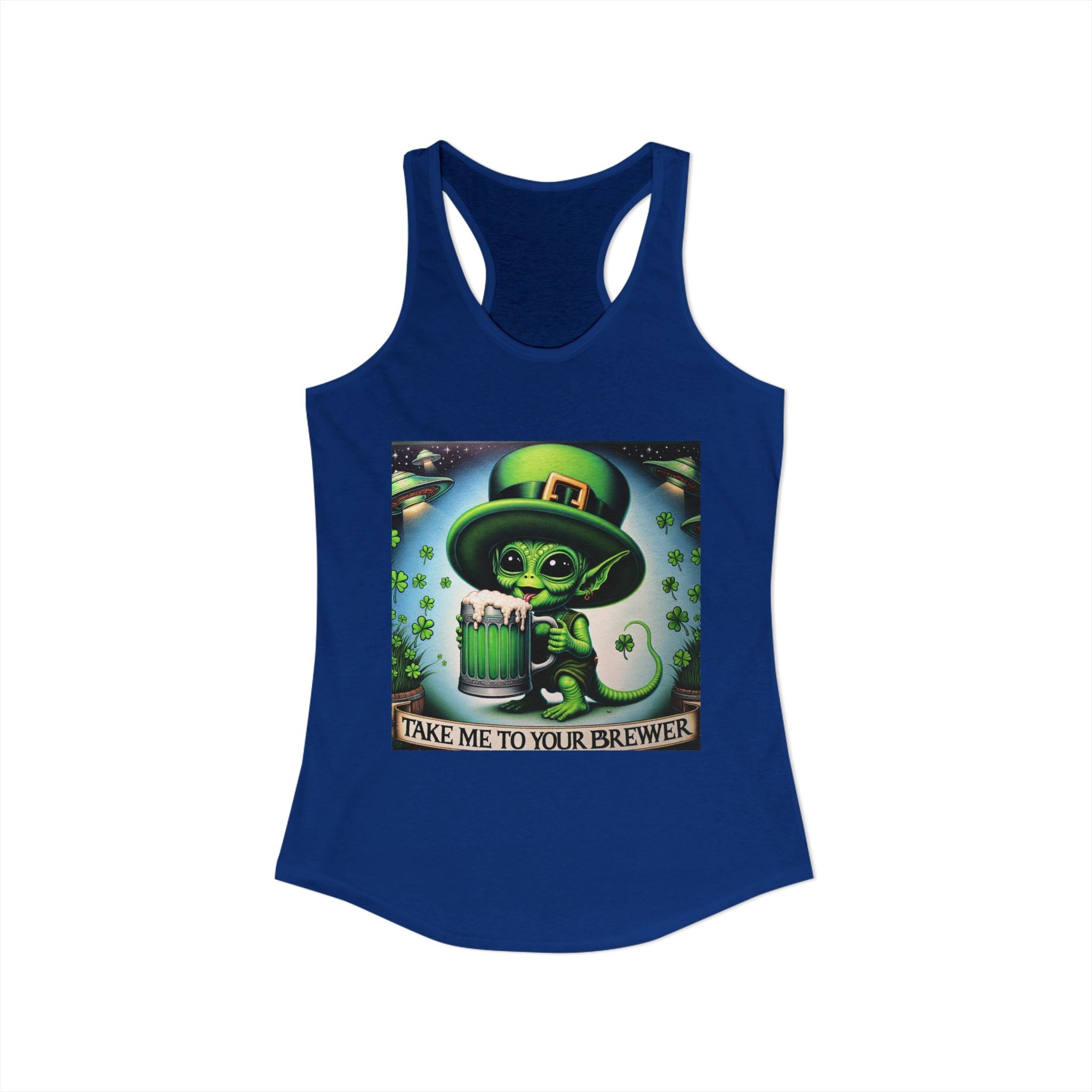 Take me to your Brewer Women's Ideal Racerback Tank