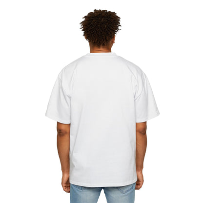 Men's Heavy Oversized Tee - Vintage Style Make America Strong Again Graphic