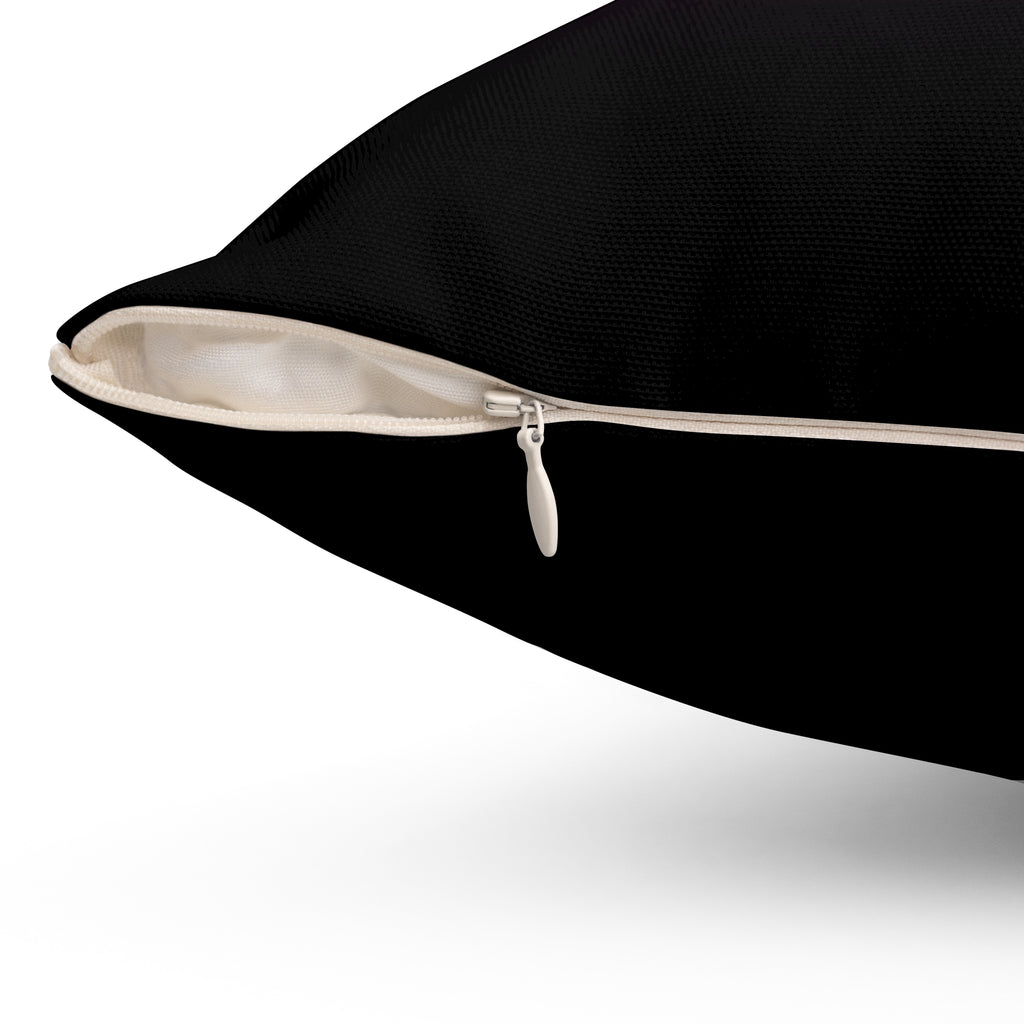 Cezar Spun Polyester Square Pillow