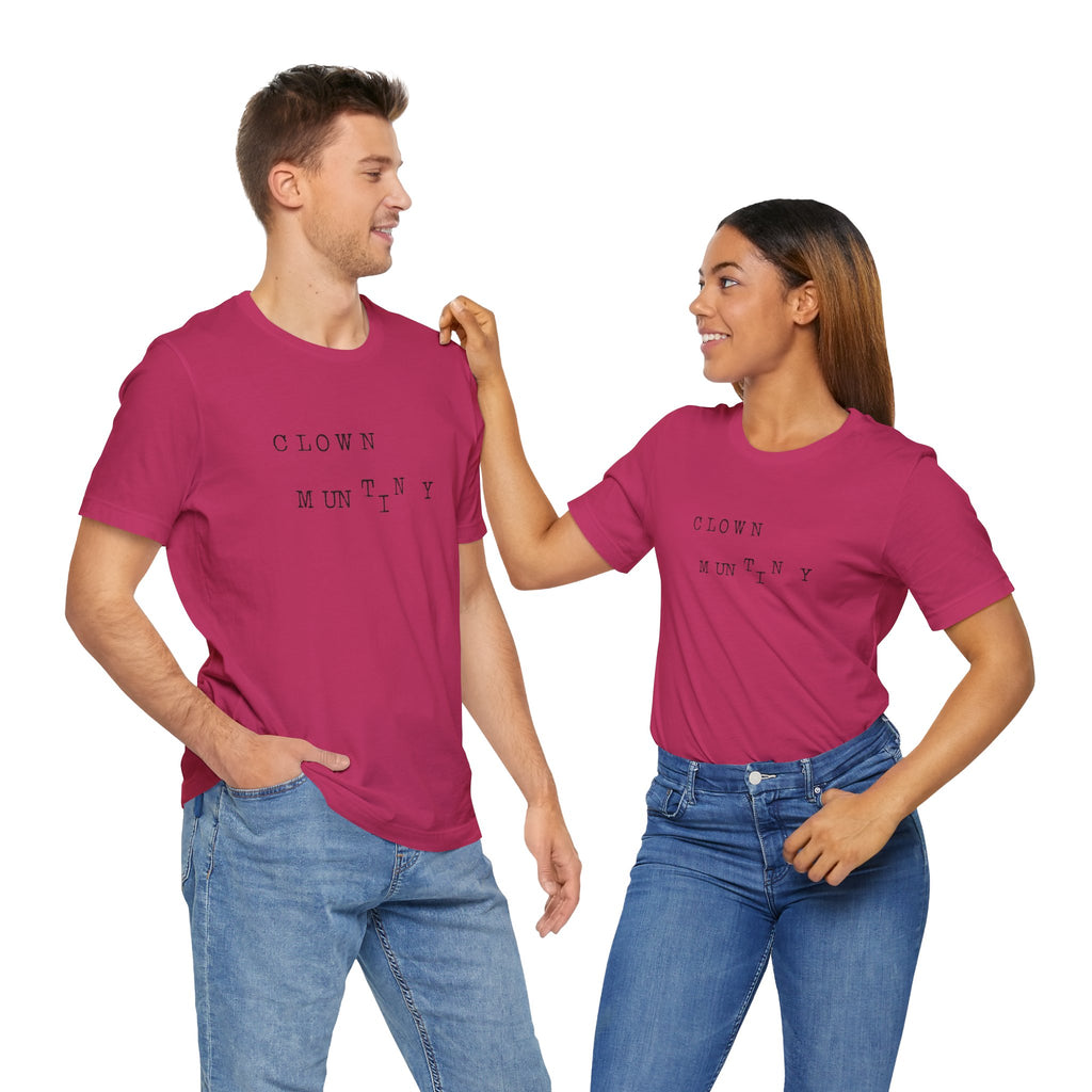 Clown Mutiny Unisex Jersey Short Sleeve Tee