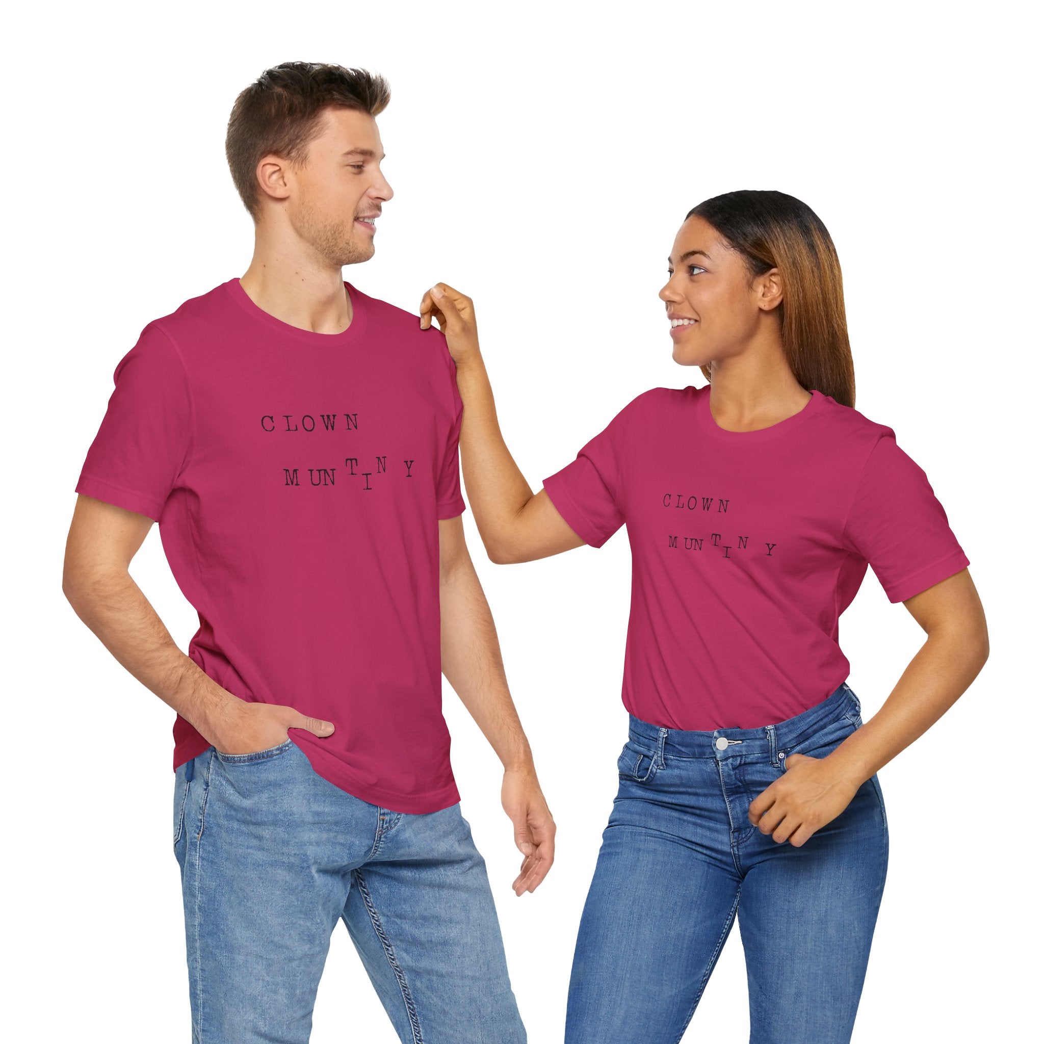 Clown Mutiny Unisex Jersey Short Sleeve Tee