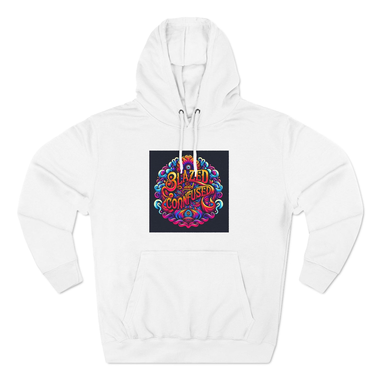 Blazed and Confused Three-Panel Fleece Hoodie