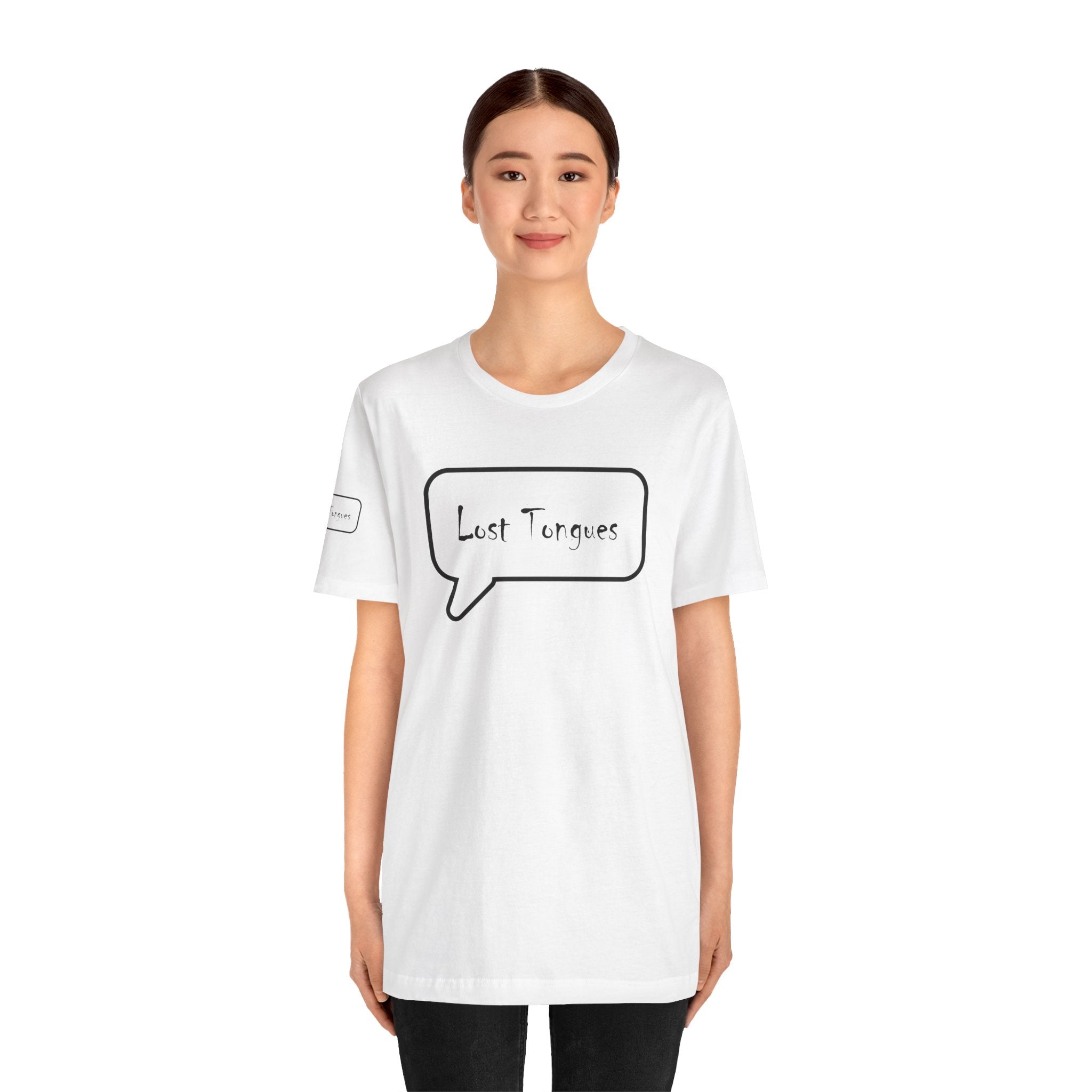 Lost Tongues Unisex Jersey Short Sleeve Tee