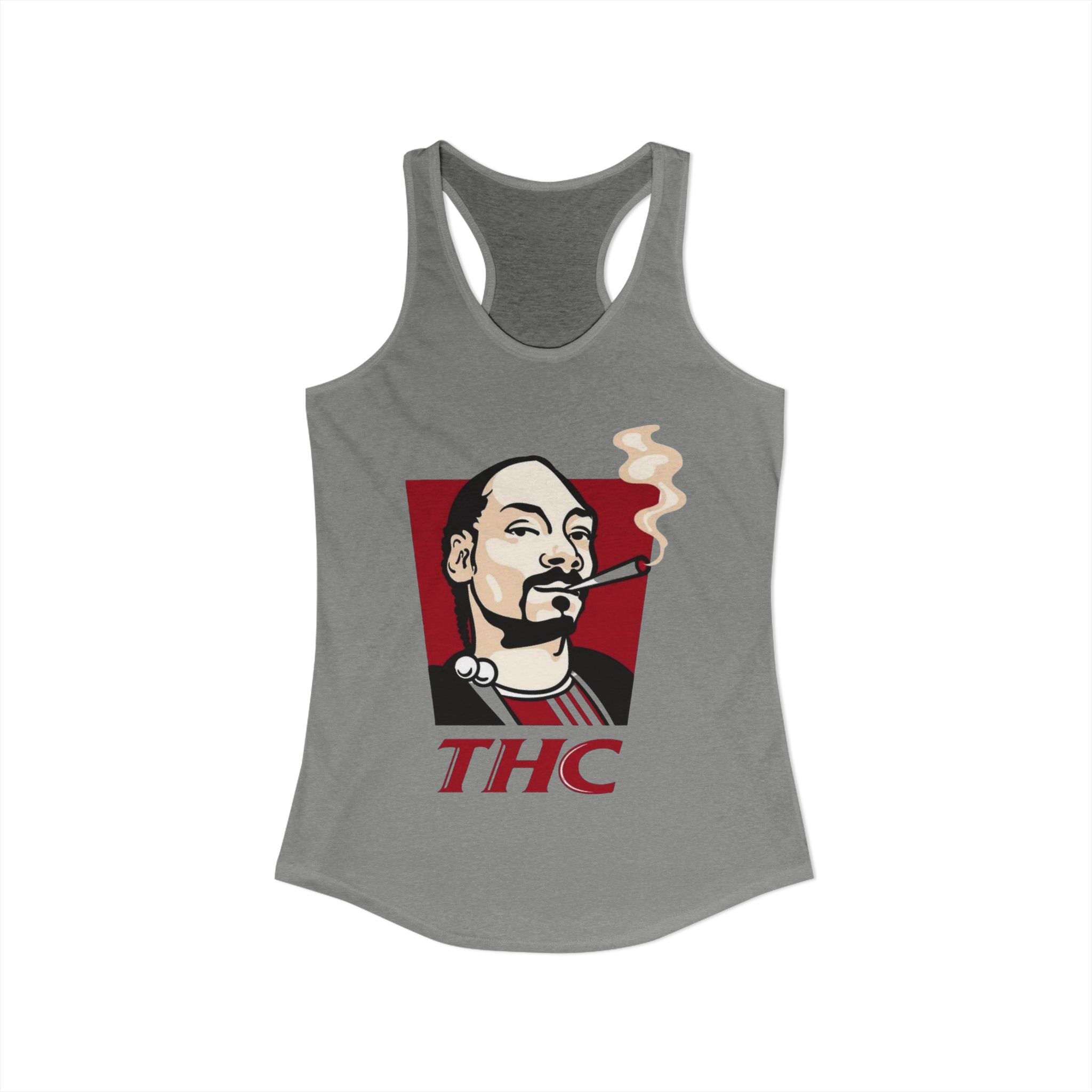 Bucket Love Graphic Racerback Tank for Women - Stylish and Comfortable Casual Wear