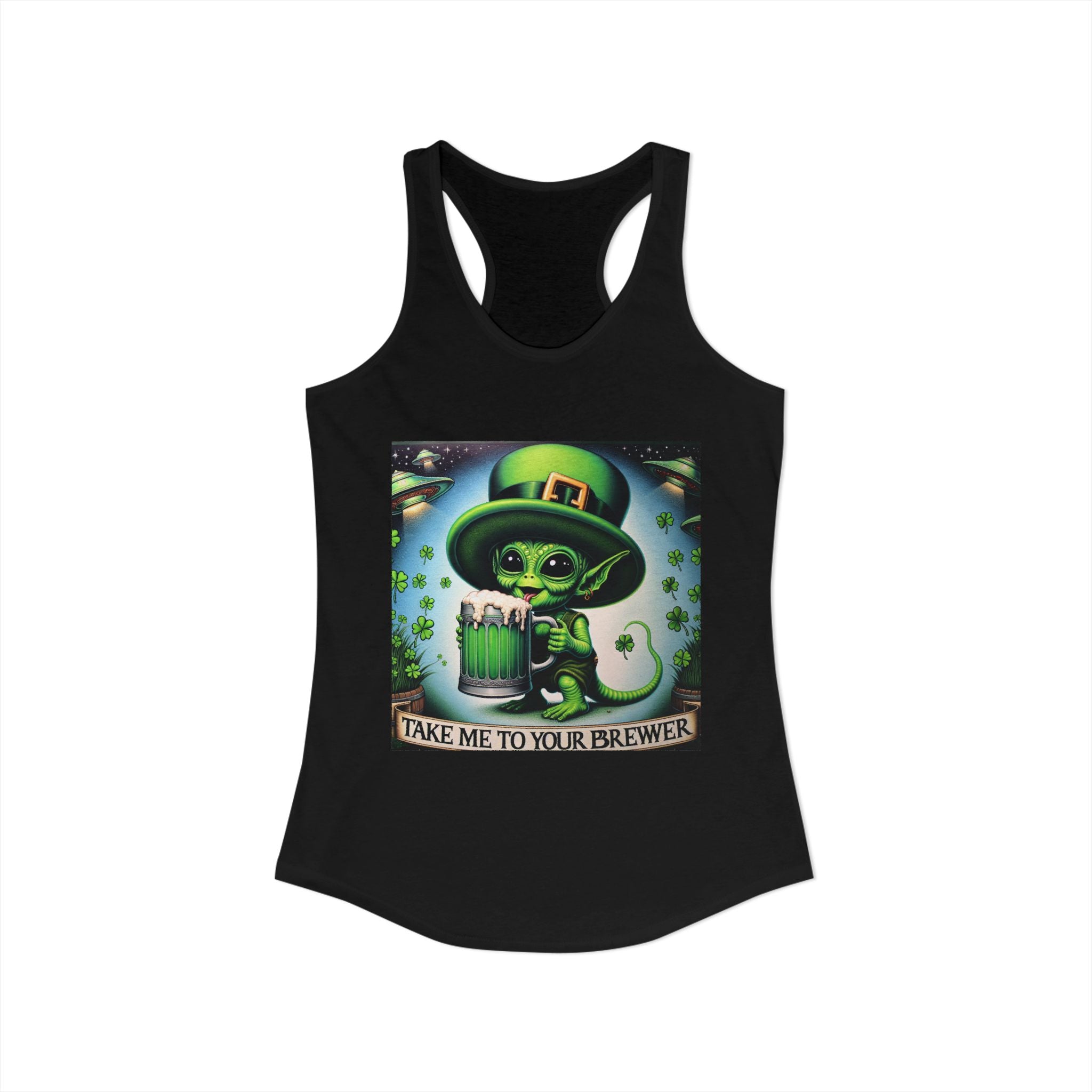 Take me to your Brewer Women's Ideal Racerback Tank