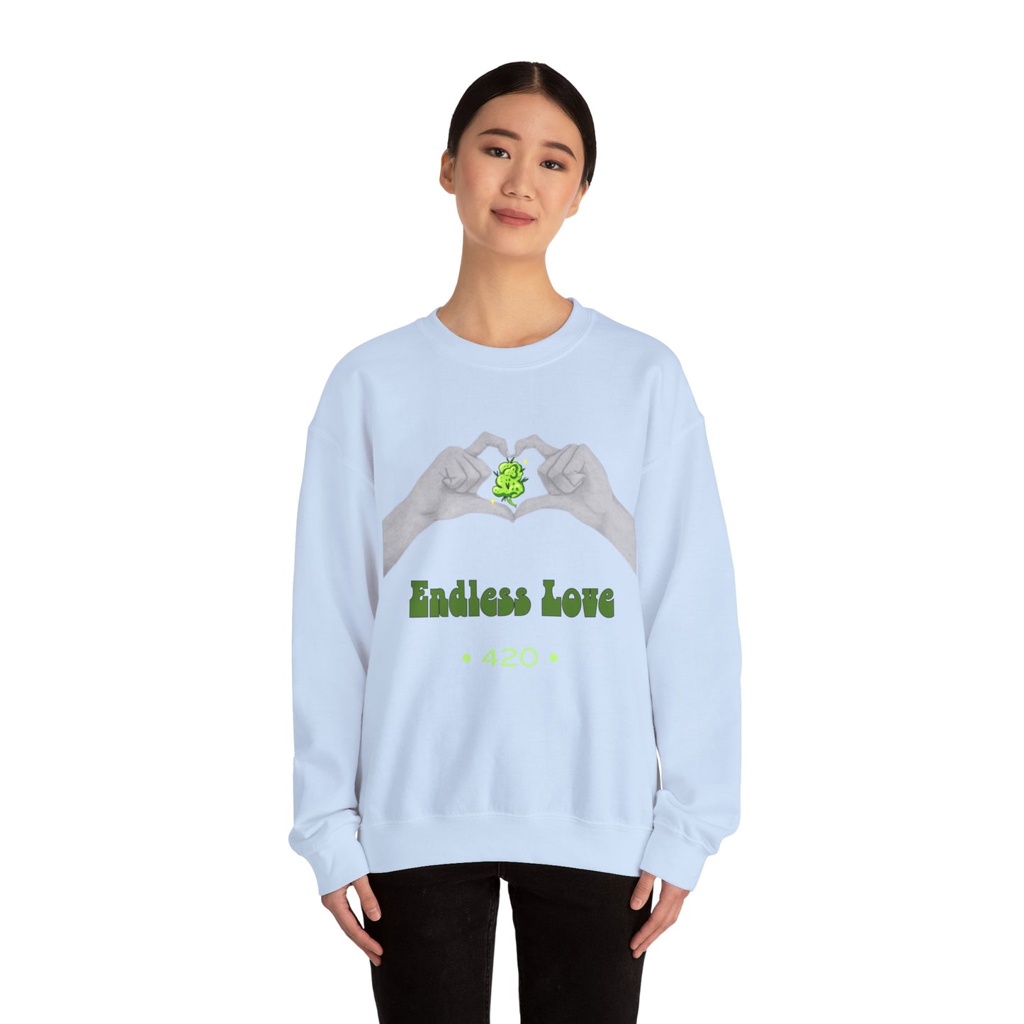 Endless Love Unisex Heavy Blend Crewneck Sweatshirt