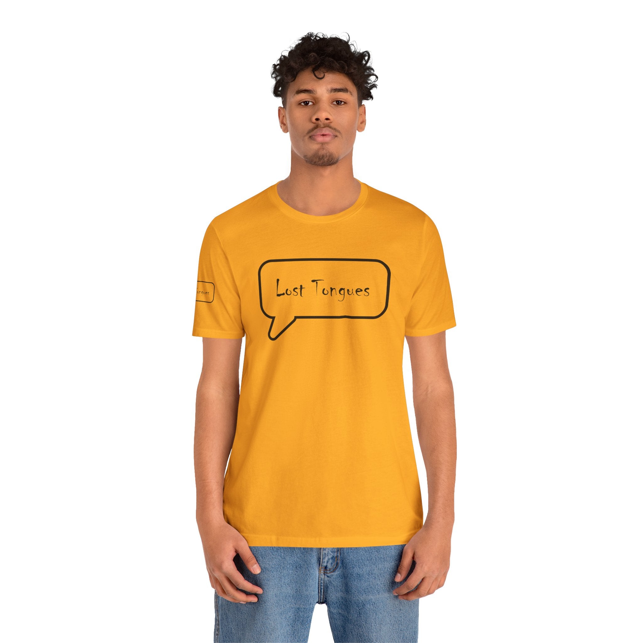 Lost Tongues Unisex Jersey Short Sleeve Tee