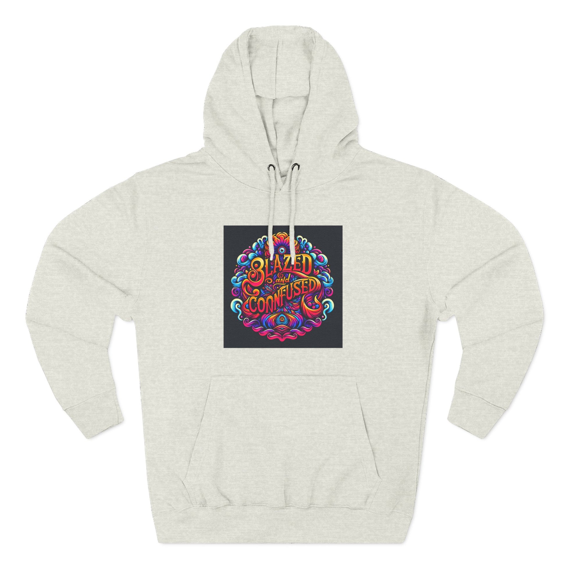 Blazed and Confused Three-Panel Fleece Hoodie
