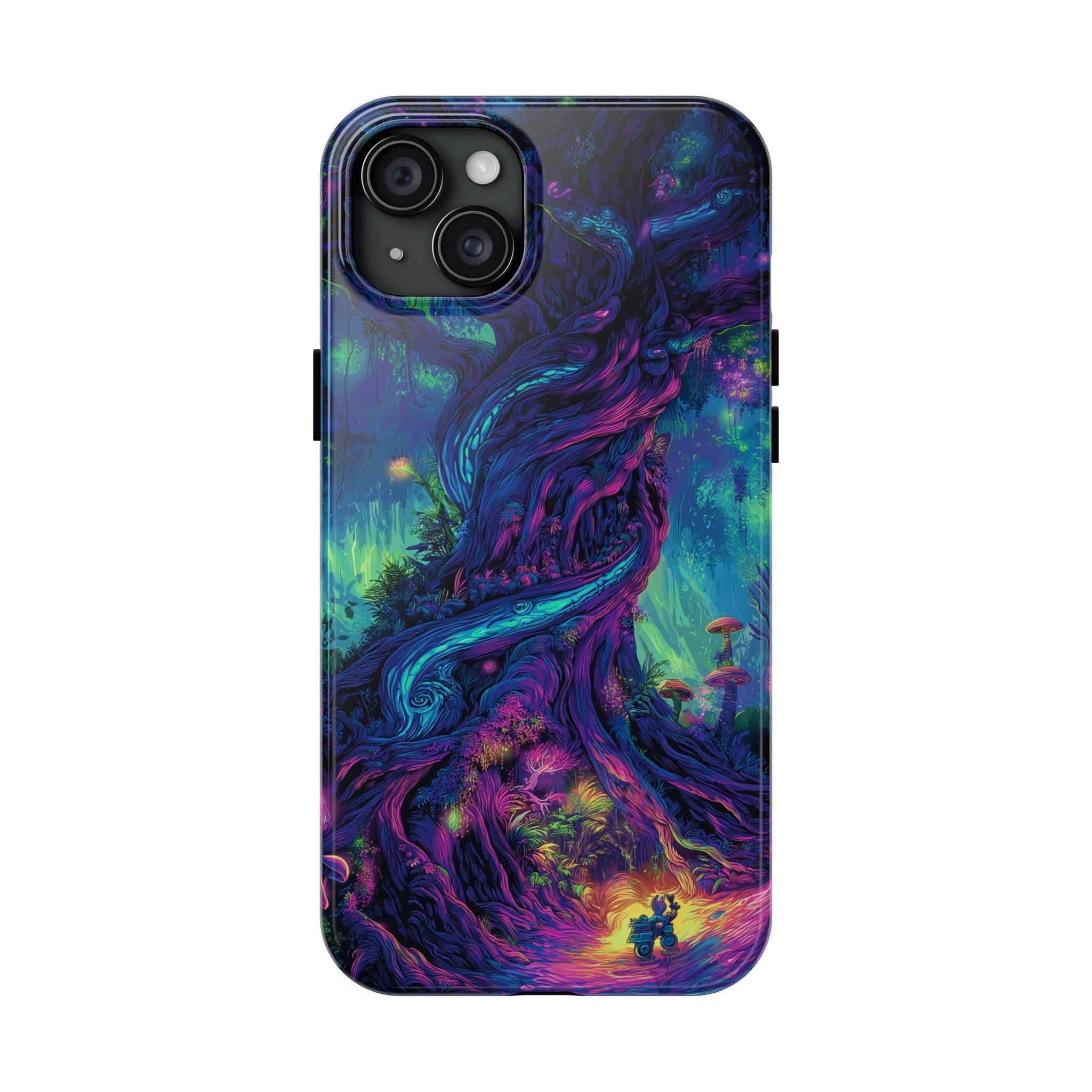 Psychedelic Tree Tough Phone Cases