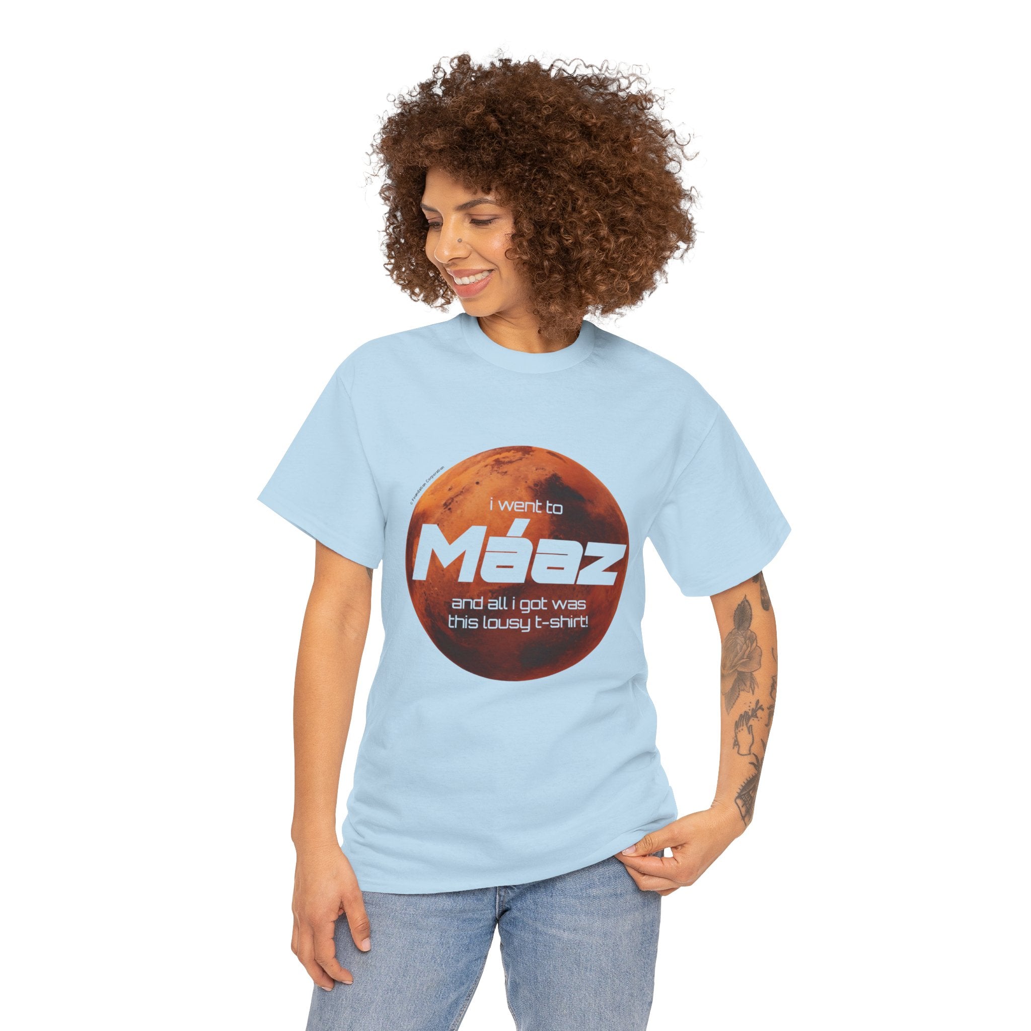 Went To Mars Unisex Heavy Cotton Tee