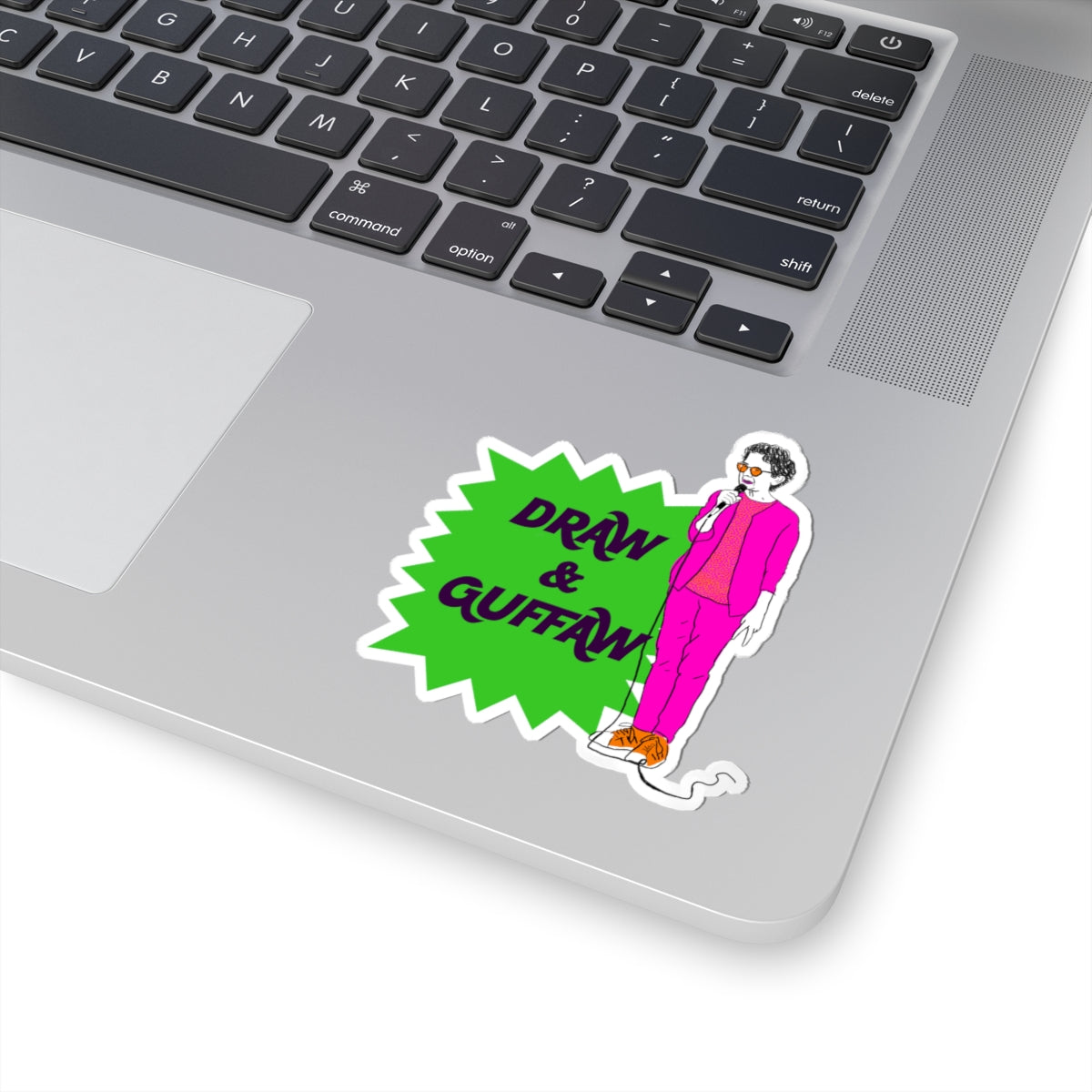 Draw and Guffaw Kiss-Cut Stickers