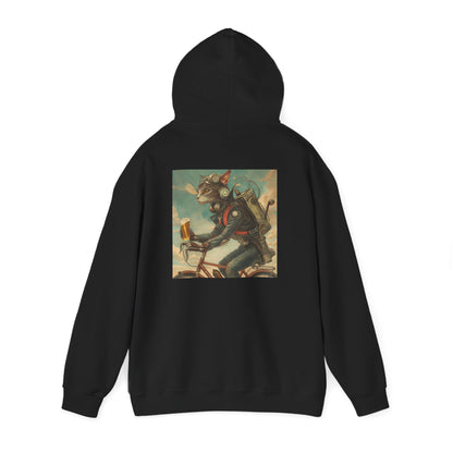 Robot Cat Unisex Heavy Blend Hooded Sweatshirt