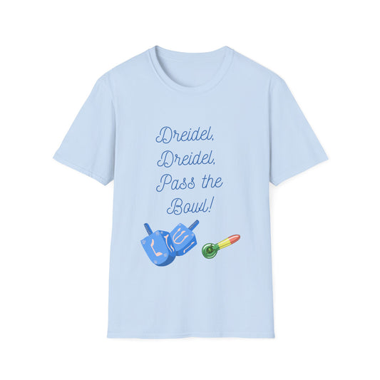 Dreidel Bowl Unisex Softstyle T-Shirt